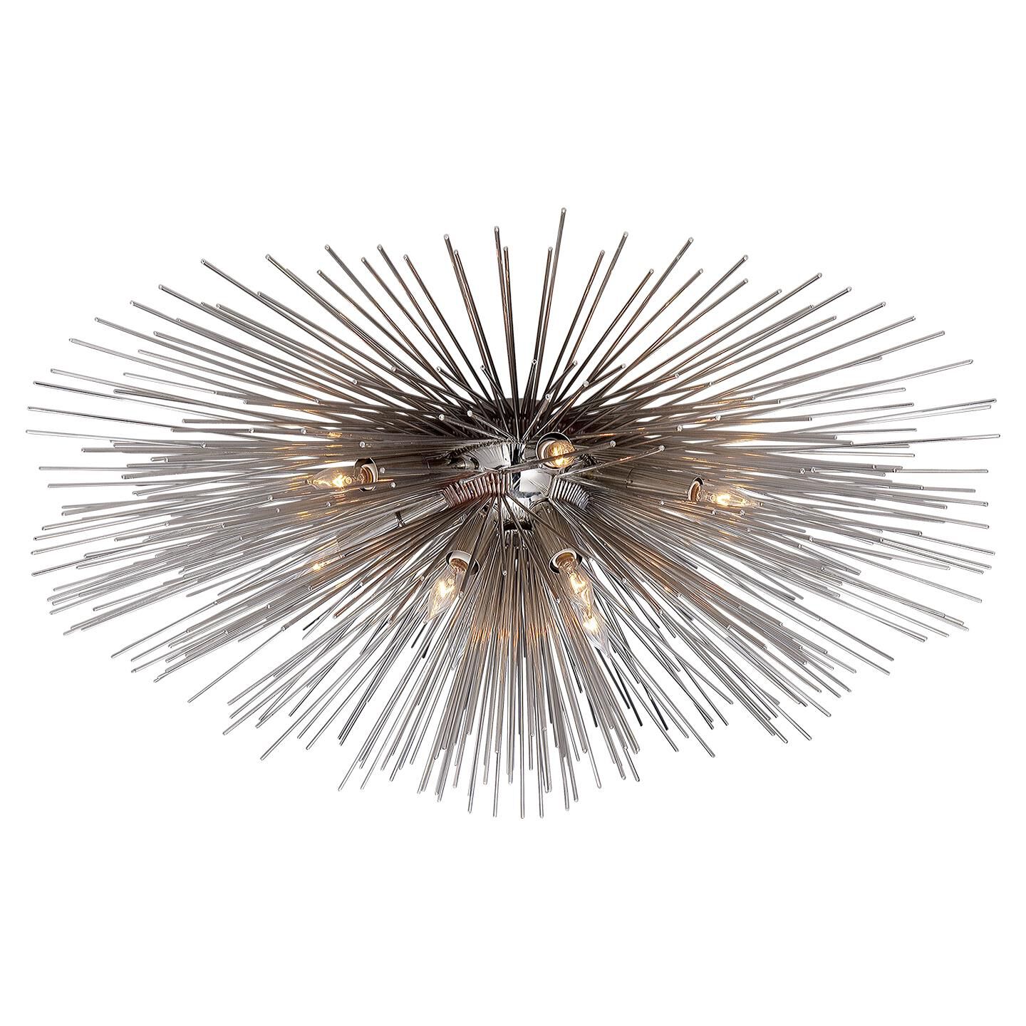 Kelly Wearstler Strada 40 Inch 10 Light Flush Mount by Visual Comfort Signature Collection