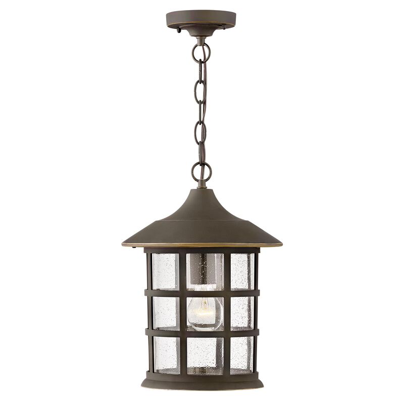 Freeport 14 Inch Outdoor Hanging Lantern by Hinkley