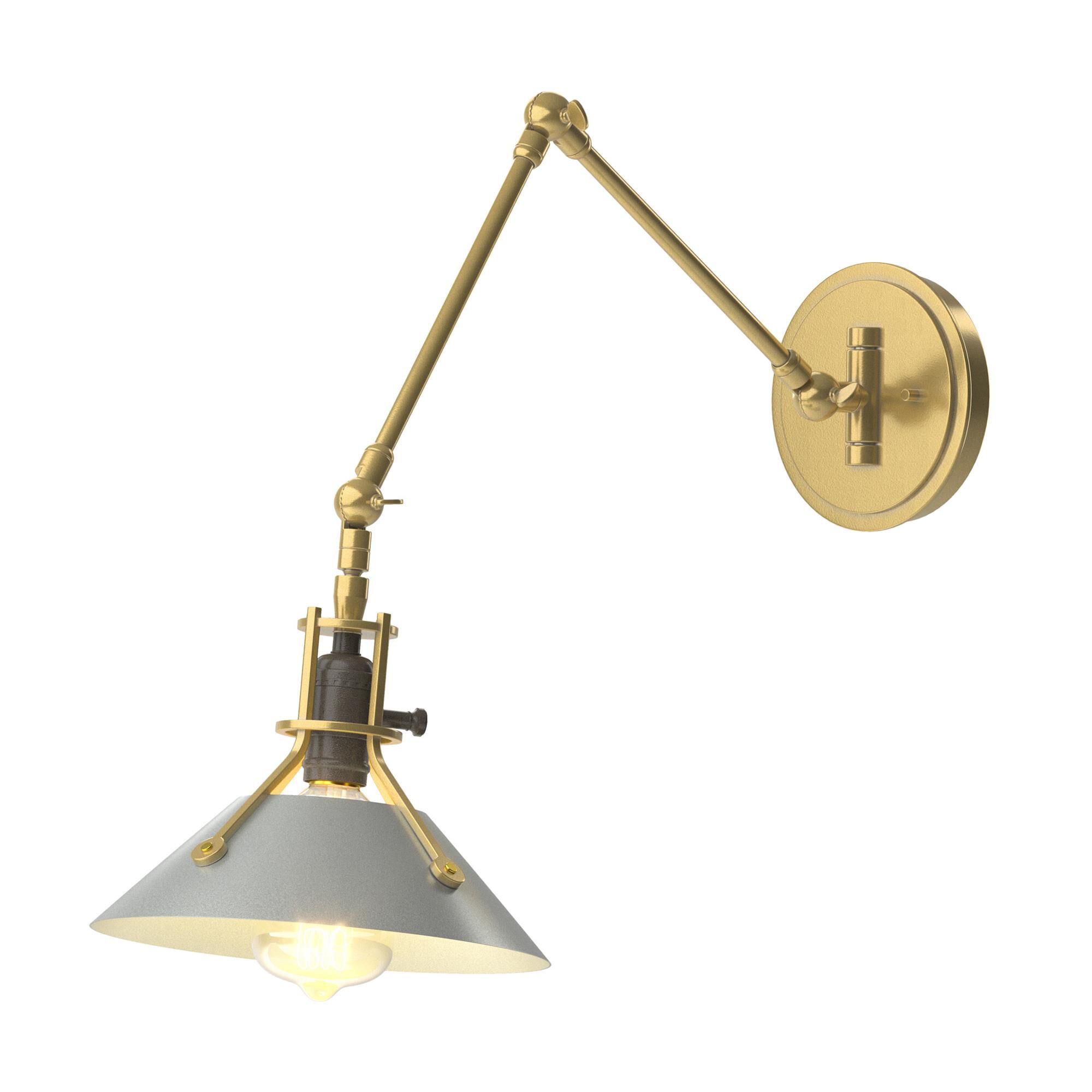 Shown in Modern Brass finish and Vintage Platinum (82) accent