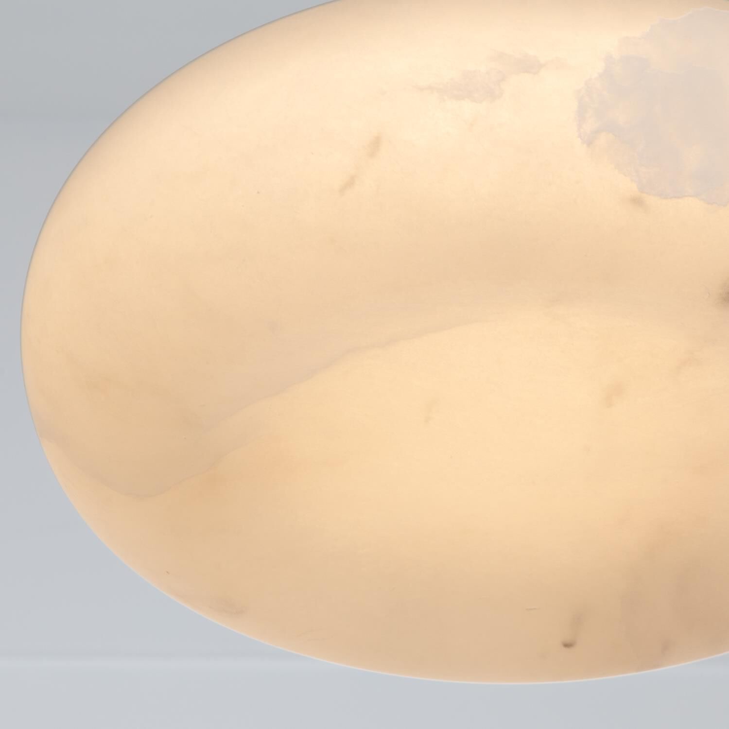 Shown in Aged Brass finish and Alabaster crystal and Alabaster glass and Alabaster shade