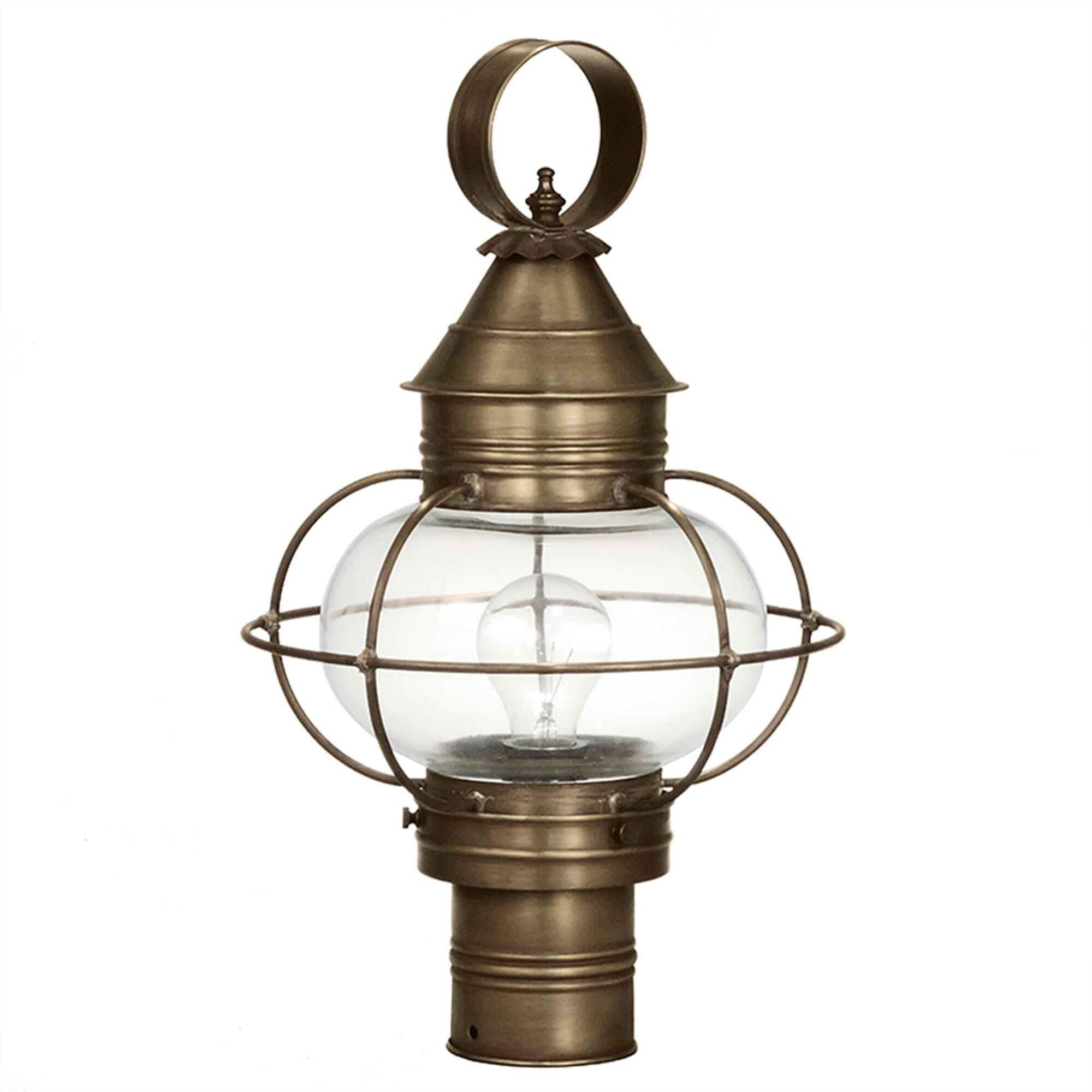 Onion 16 Inch Outdoor Post Lamp,