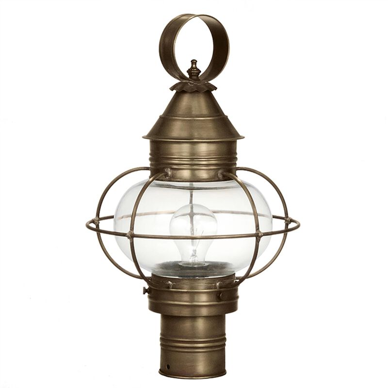 Onion 16 Inch Outdoor Post Lamp by Northeast Lantern
