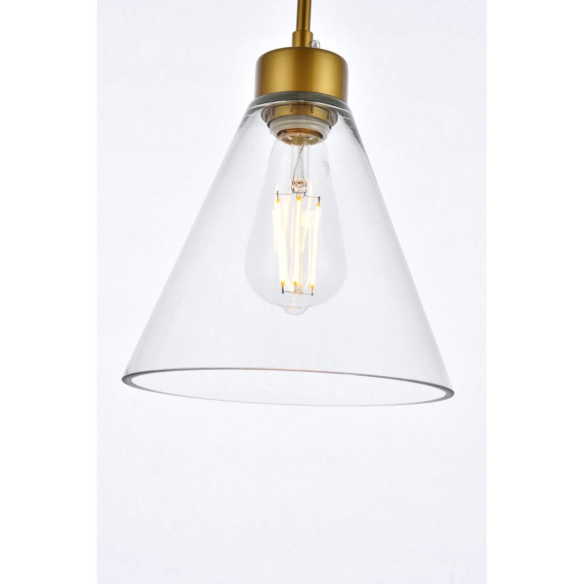 Elegant Lighting Mera 7 Inch Mini Pendant