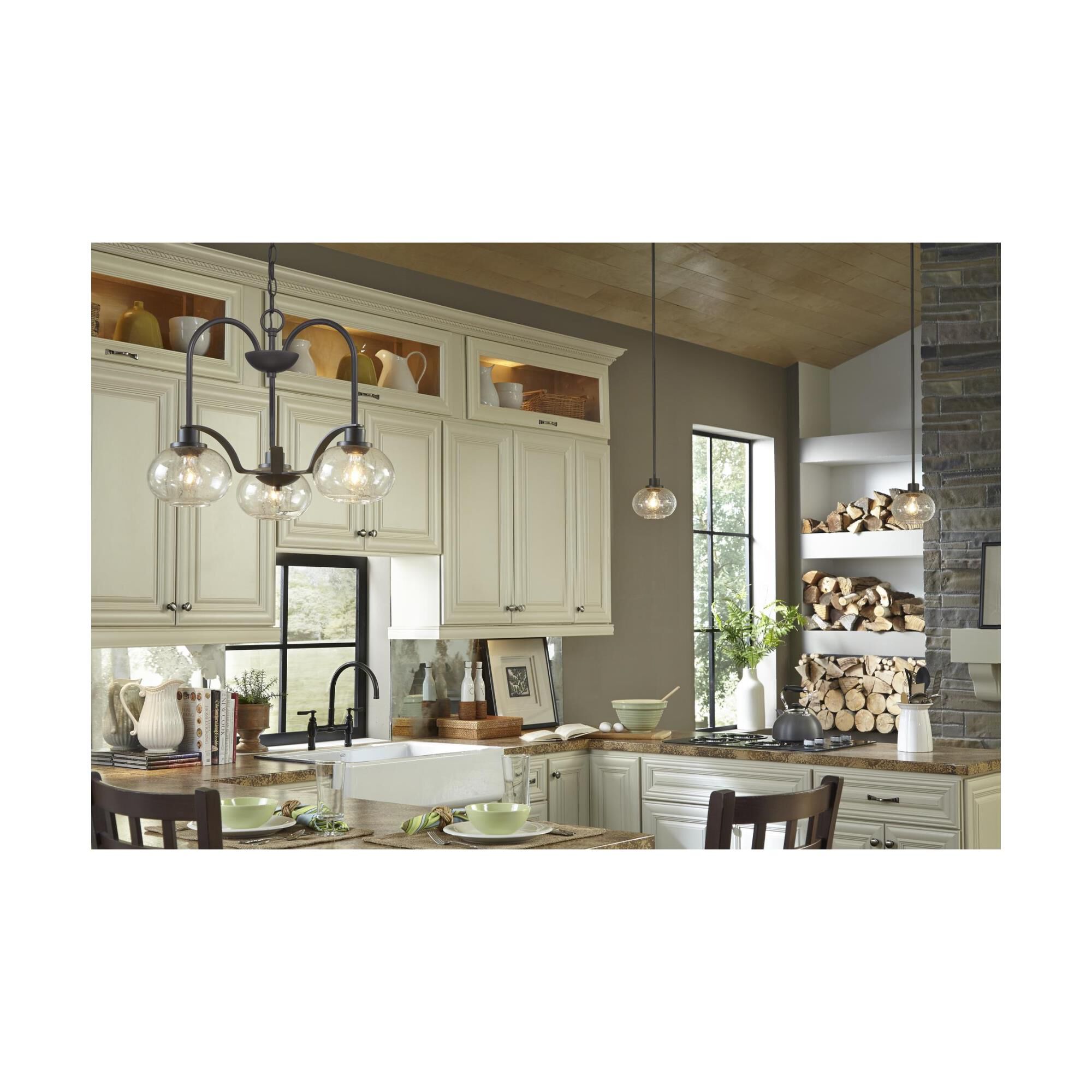 Trilogy 8 Inch Mini Pendant by Quoizel