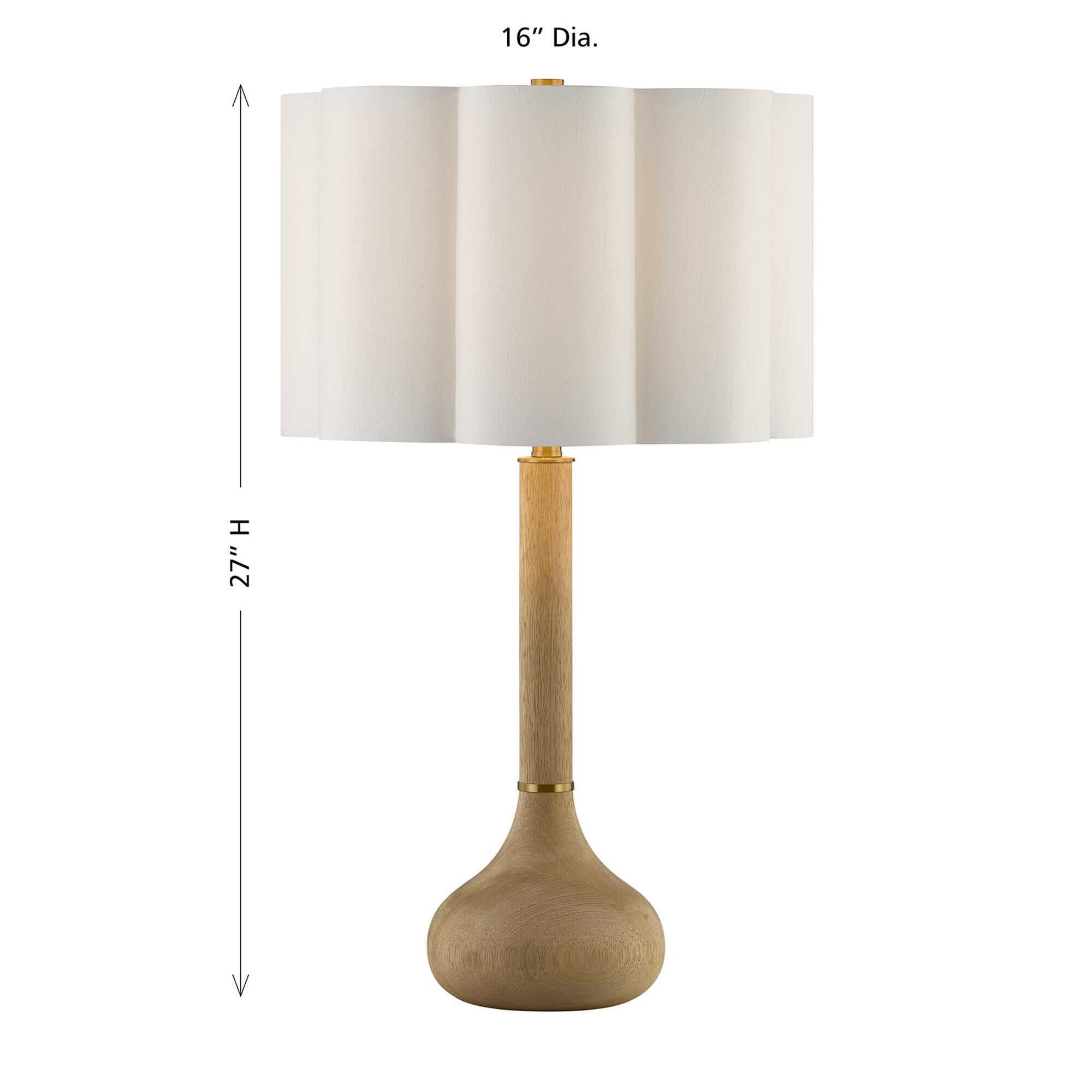 Dann Foley Derby Medium Table Lamp,