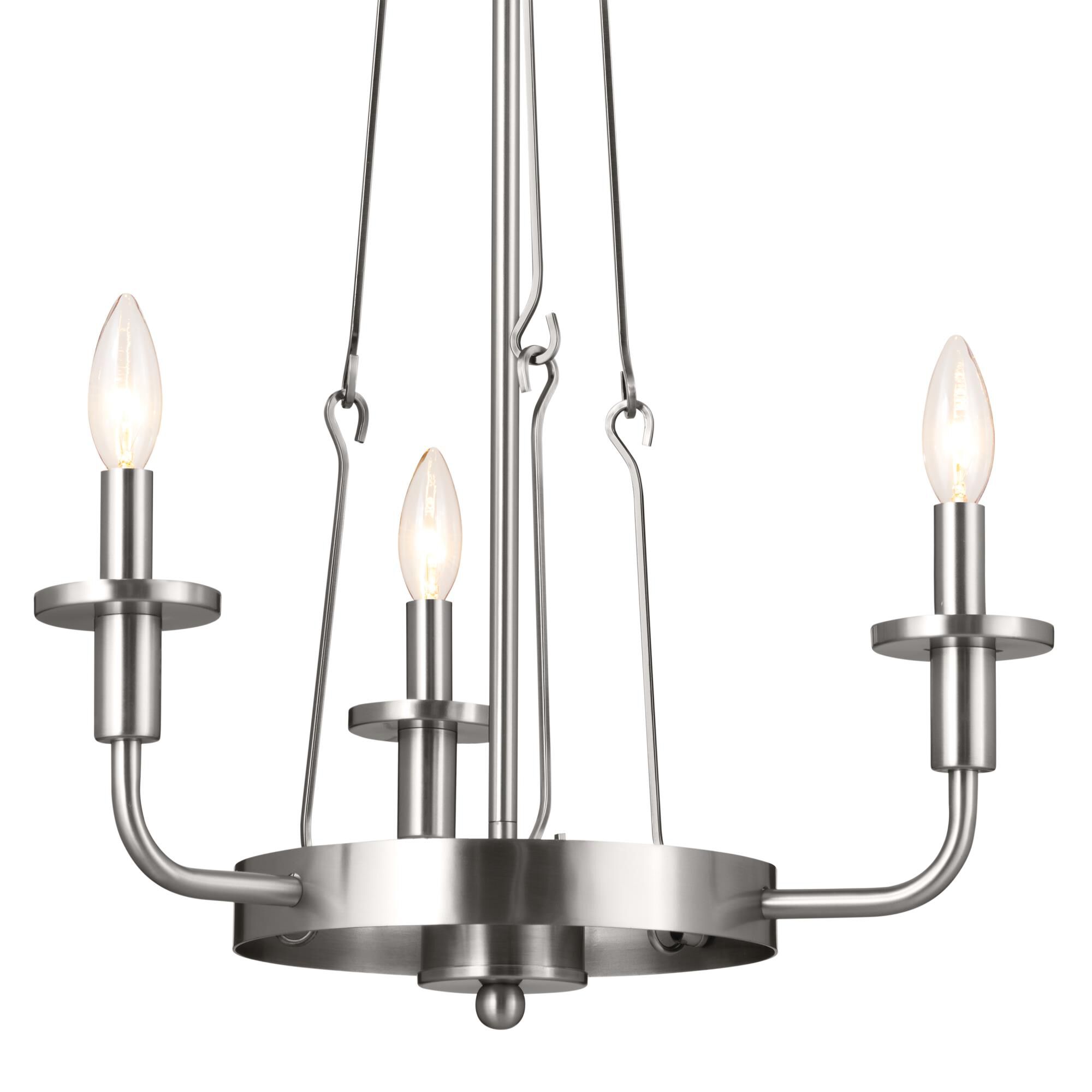 Vetivene 19 Inch 3 Light Mini Chandelier by Kichler Lighting
