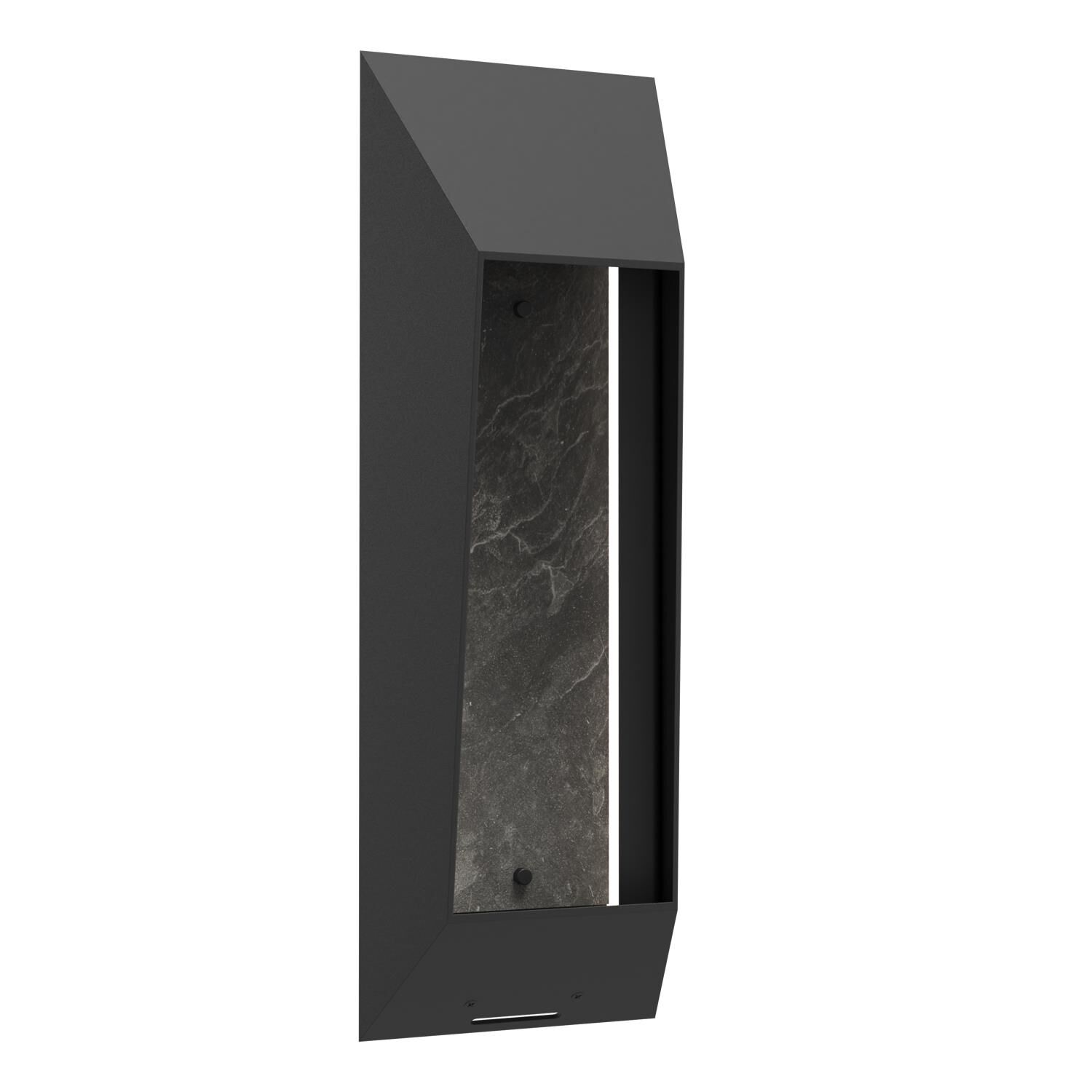 Shown in Textured Black finish and Carbon Slate Motif accent