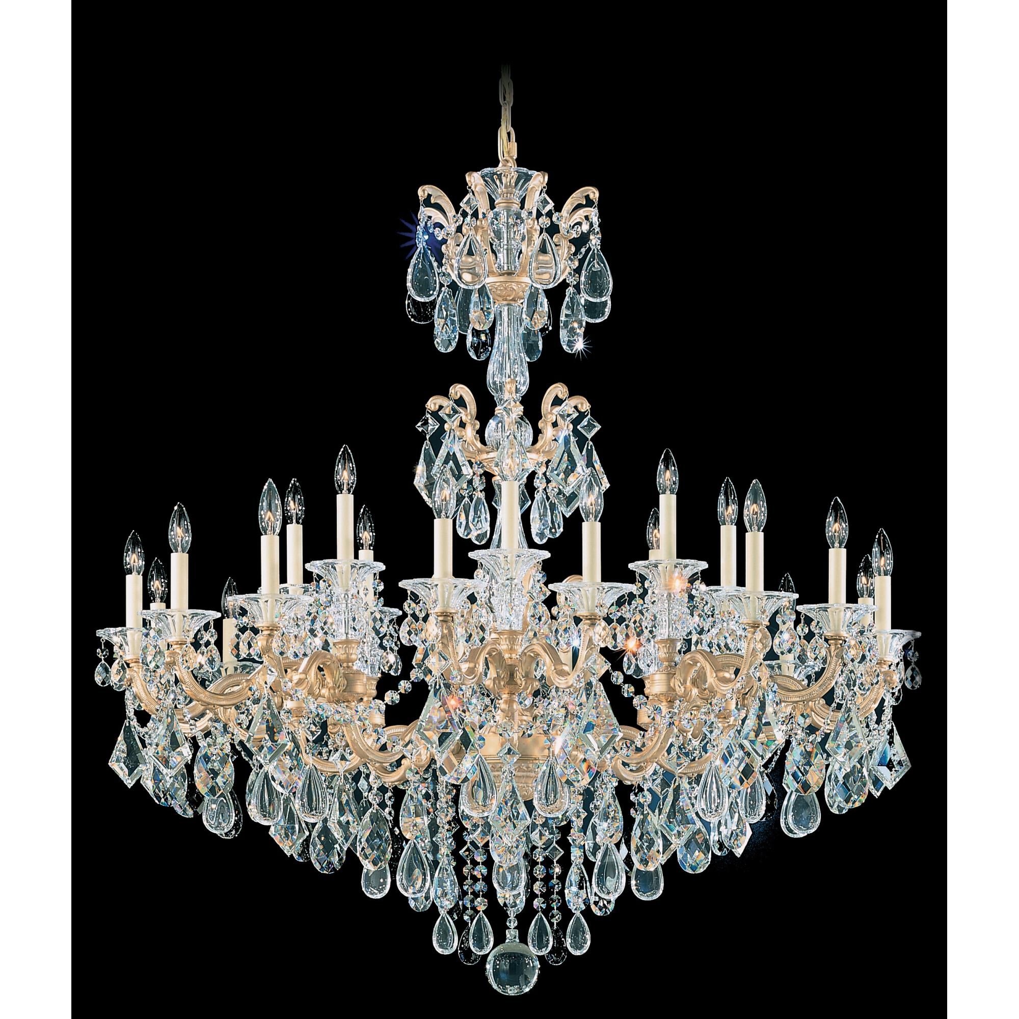 La Scala 46 Inch 24 Light Chandelier by Schonbek