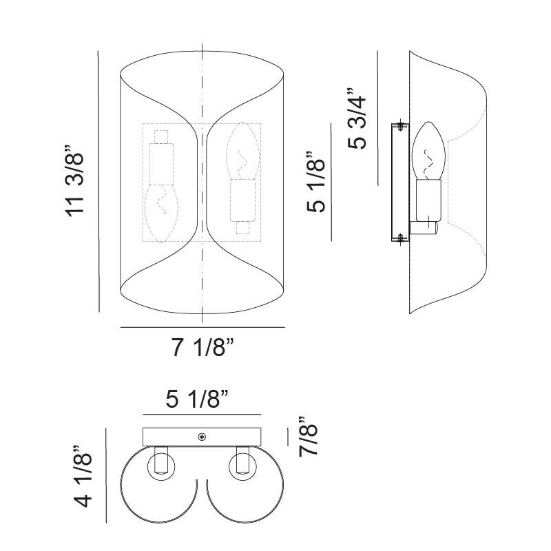 Shown in White finish