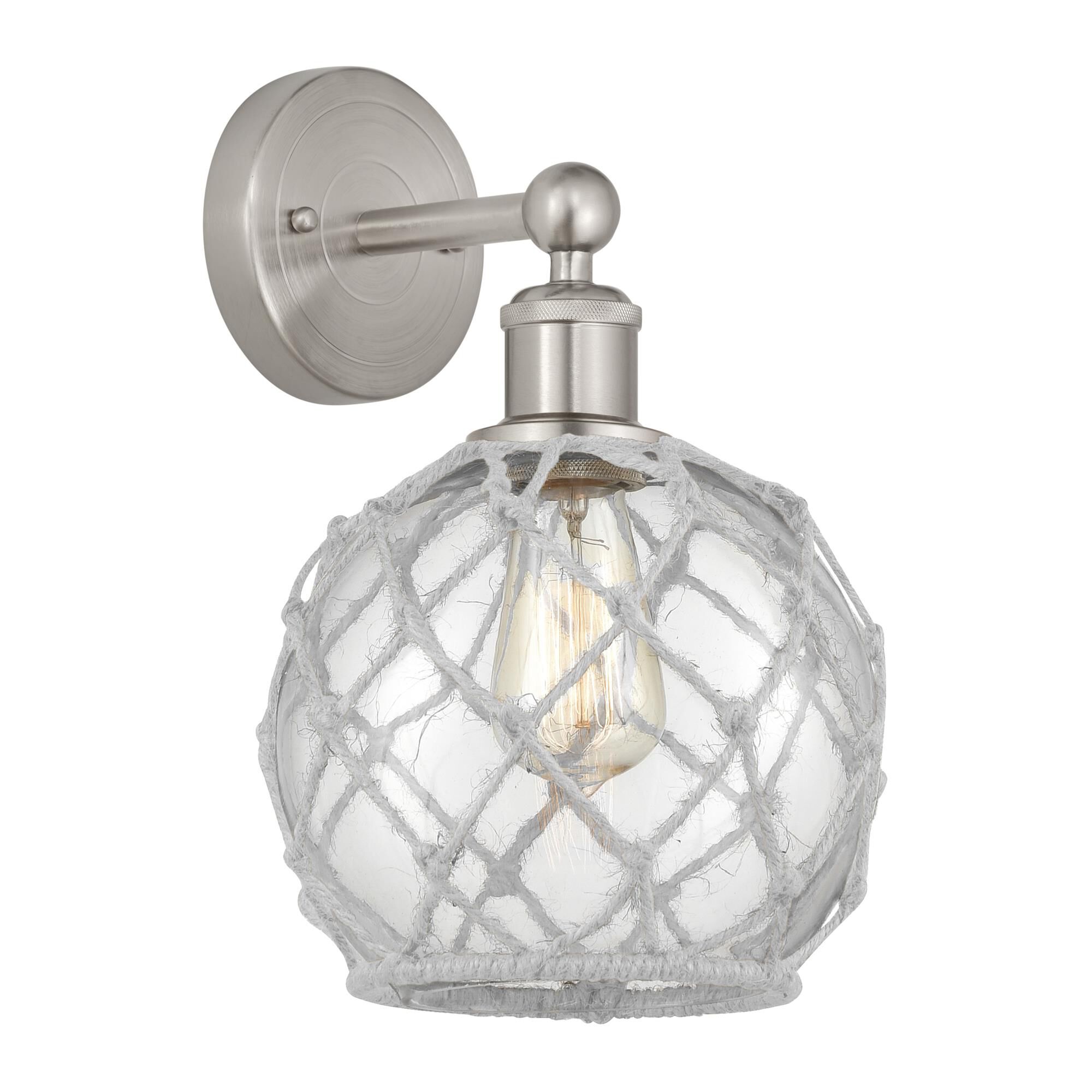 Bruno Marashlian Farmhouse Rope 12 Inch Wall Sconce by Innovations Lighting