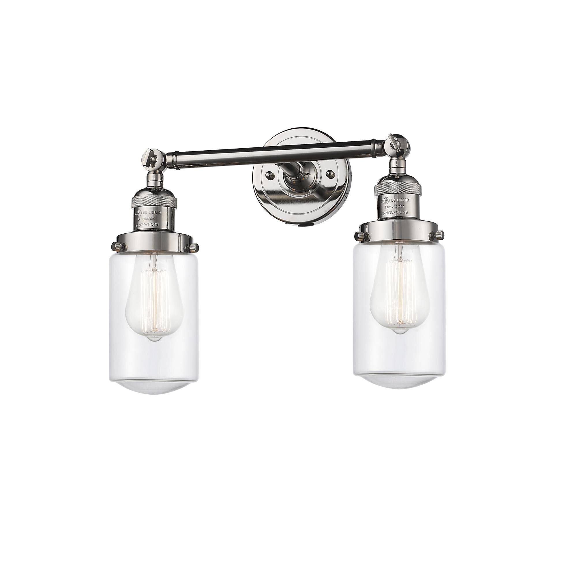 Shown in Polished Nickel finish and Schoolhouse glass and Glass shade