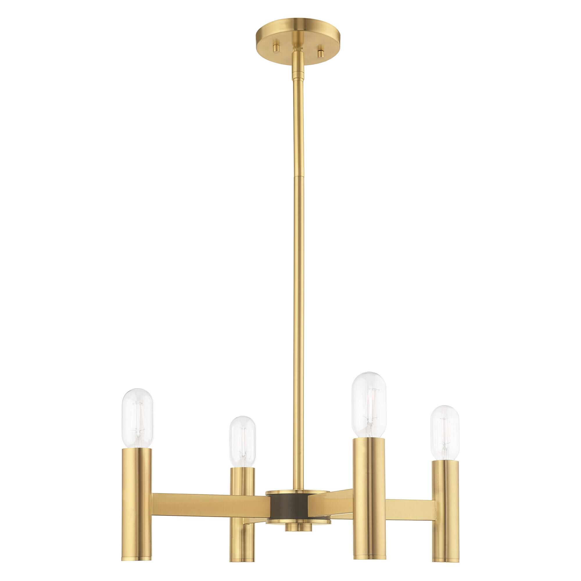 Copenhagen 4 Light Mini Chandelier by Livex Lighting