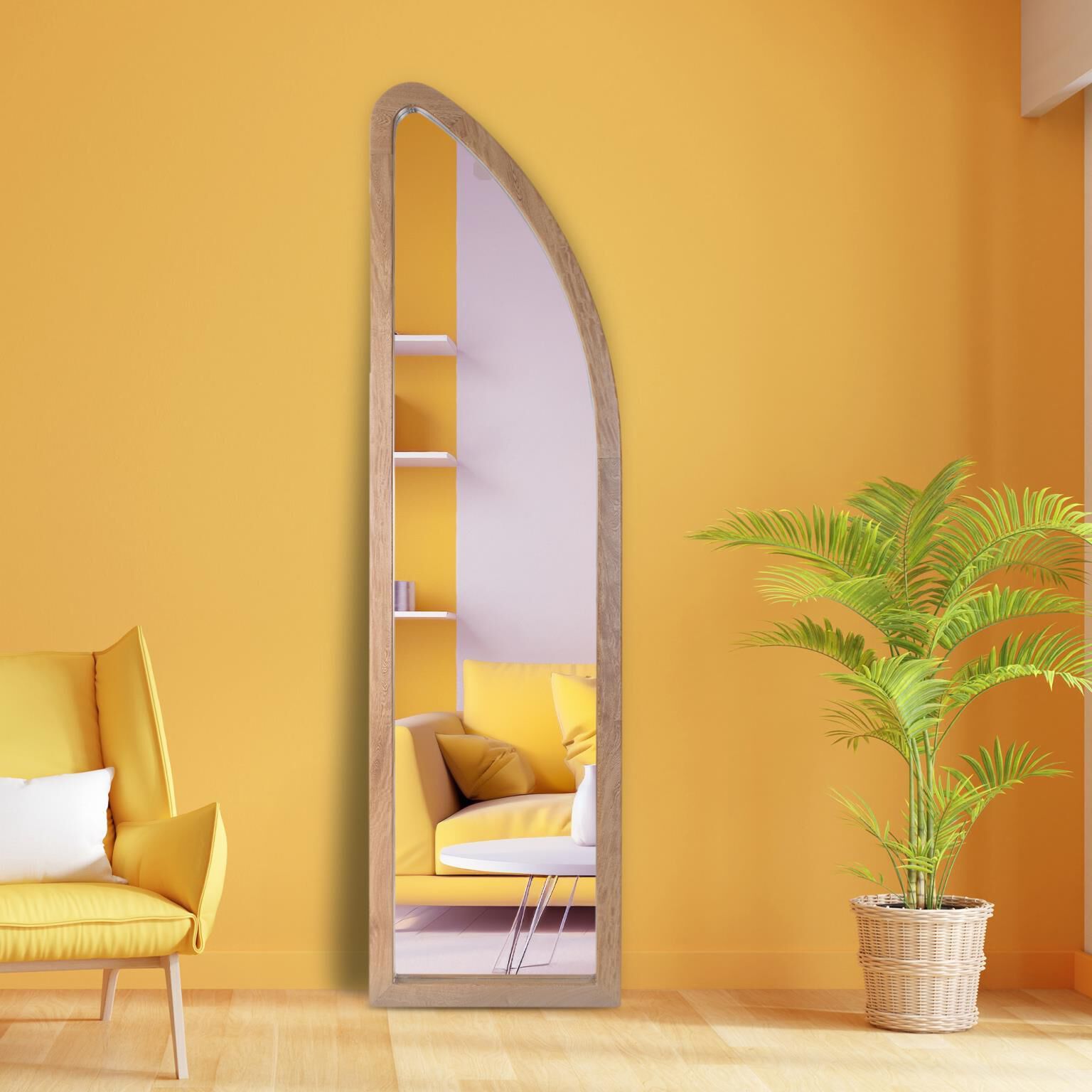 The Mckenna Decorative Mirror by Howard Elliott Collection