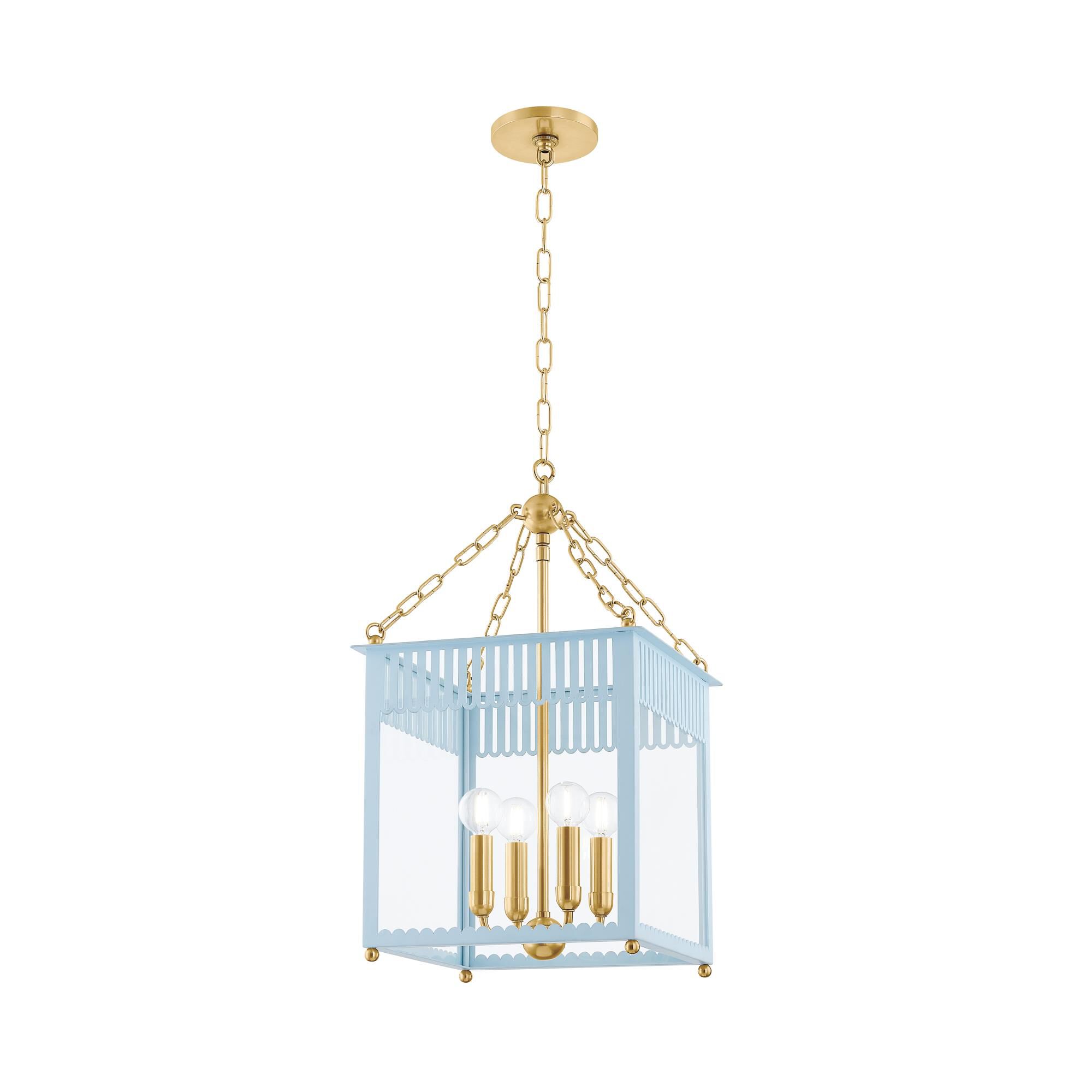 Rosalie 13 Inch Cage Pendant by Mitzi