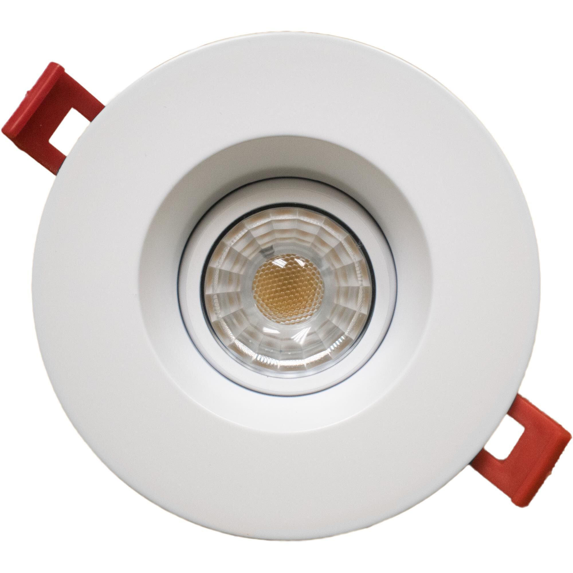 4 Inch 4 Inch 1 Light Dimmable 8 Watt Recessed Single Spot Downlights LED 38 Degree by Envision LED