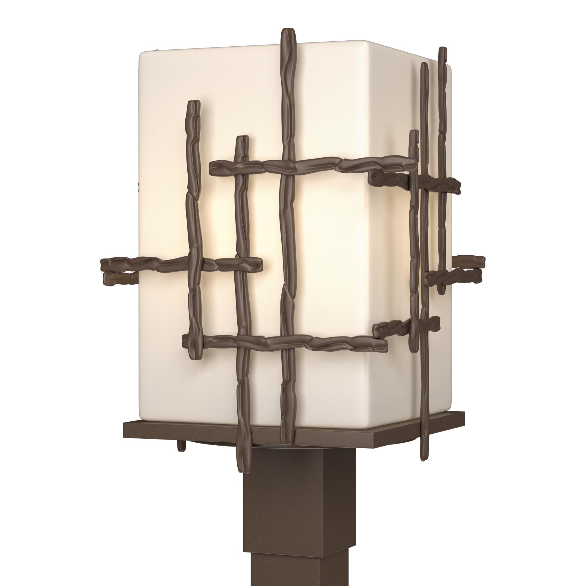 Hubbardton Forge Tura 17 Inch Tall Outdoor Post Lamp