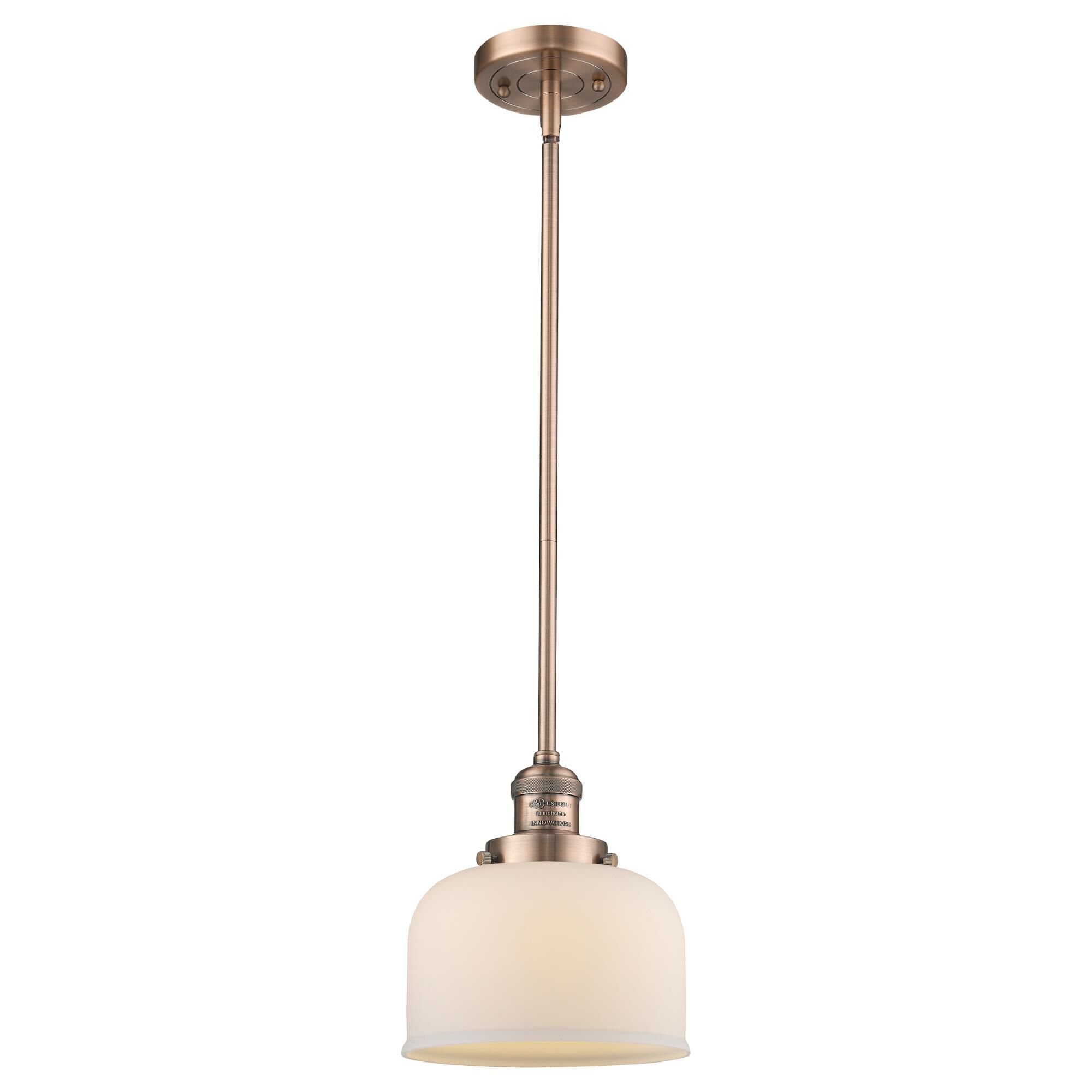 Innovations Lighting Bruno Marashlian Large Bell 8 Inch Mini Pendant