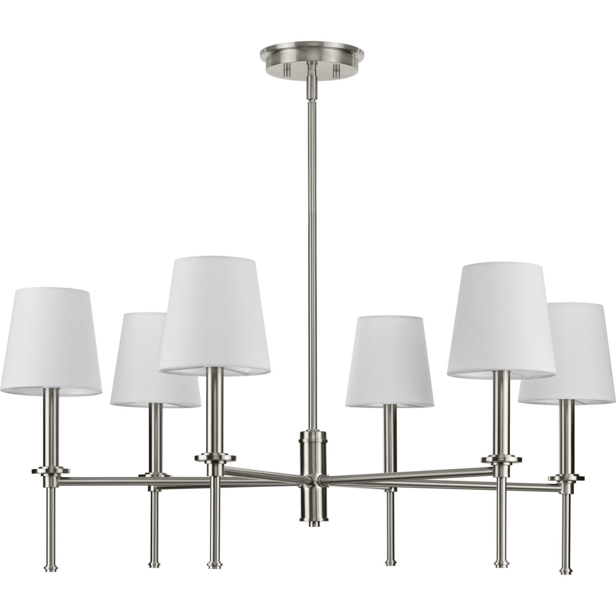 Elara 30 Inch 6 Light Chandelier by Progress Lighting