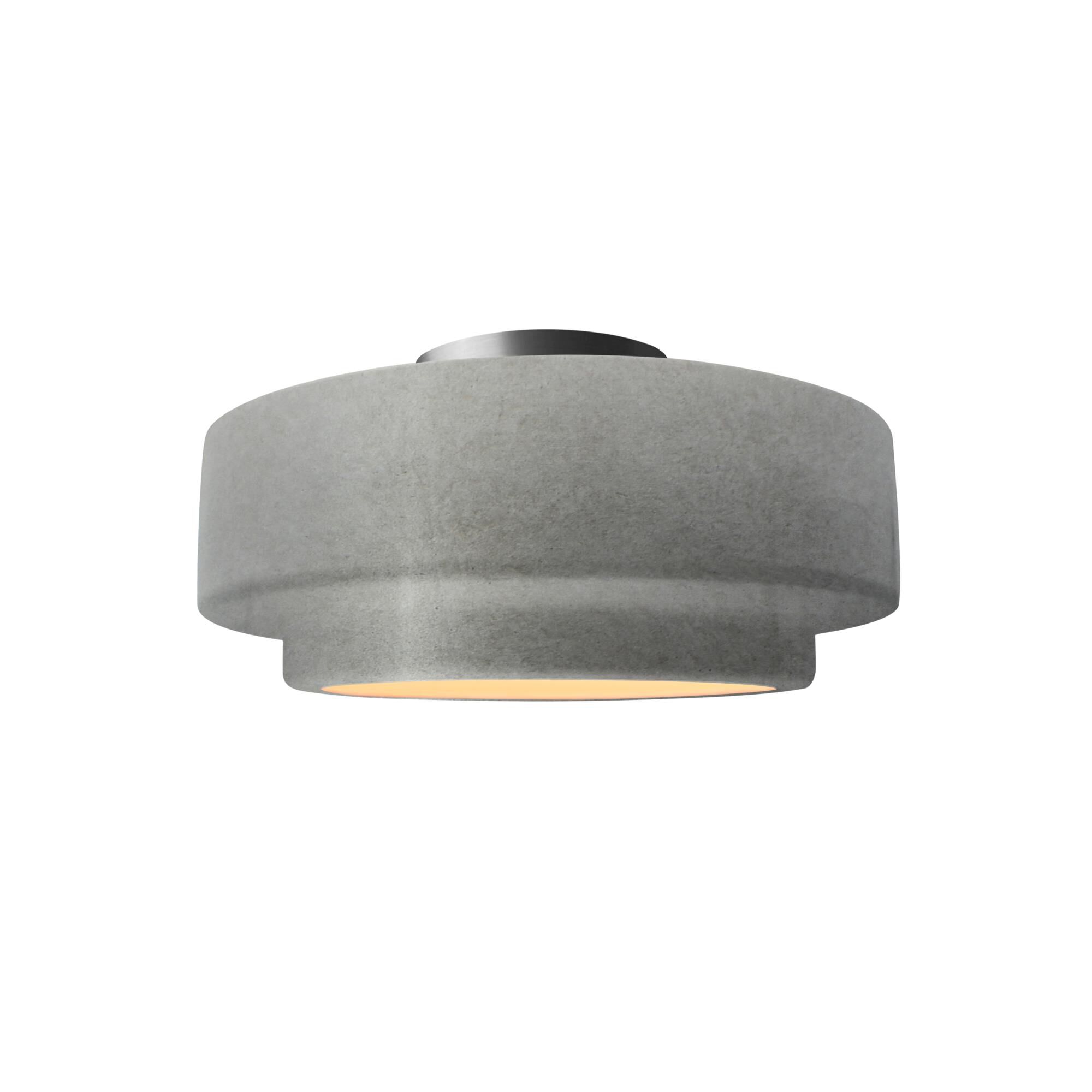 Tier 12 Inch Semi Flush Mount by Justice Design Group