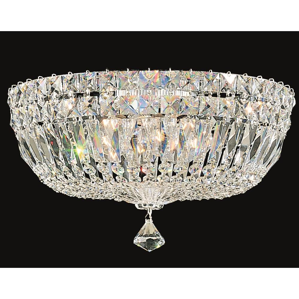 Shown in Polished Silver finish and Clear Gemcut crystal