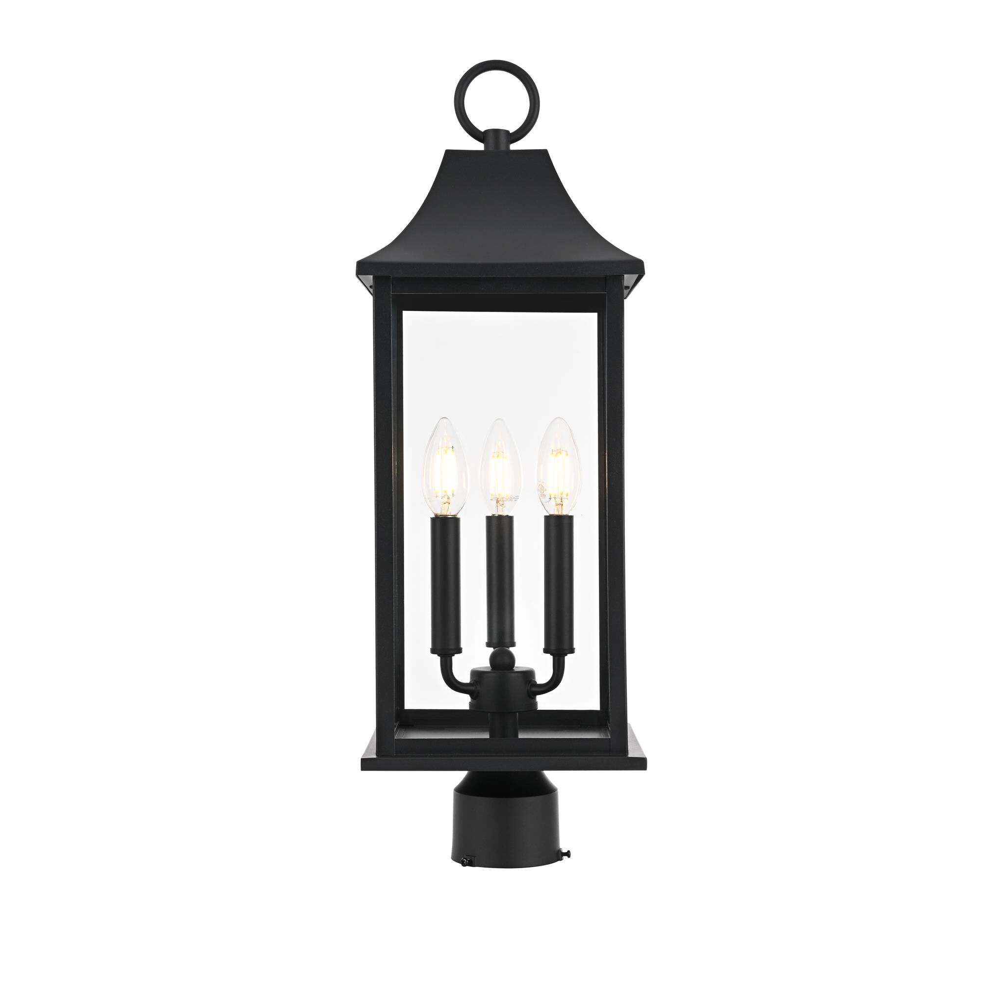 Shepard 24 Inch Outdoor Post Lamp by Elegant Lighting