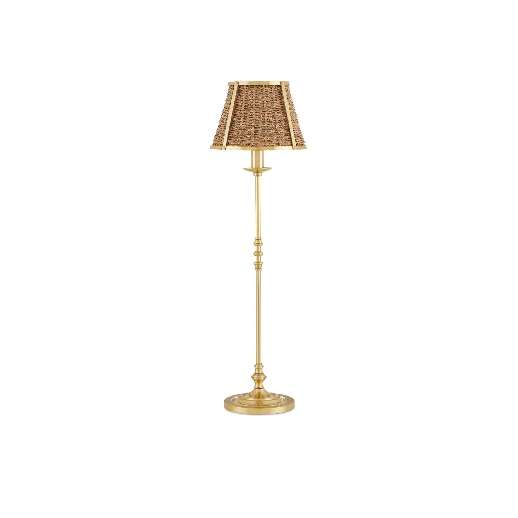 Suzanne Duin Deauville 32 Inch Table Lamp by Currey and Company