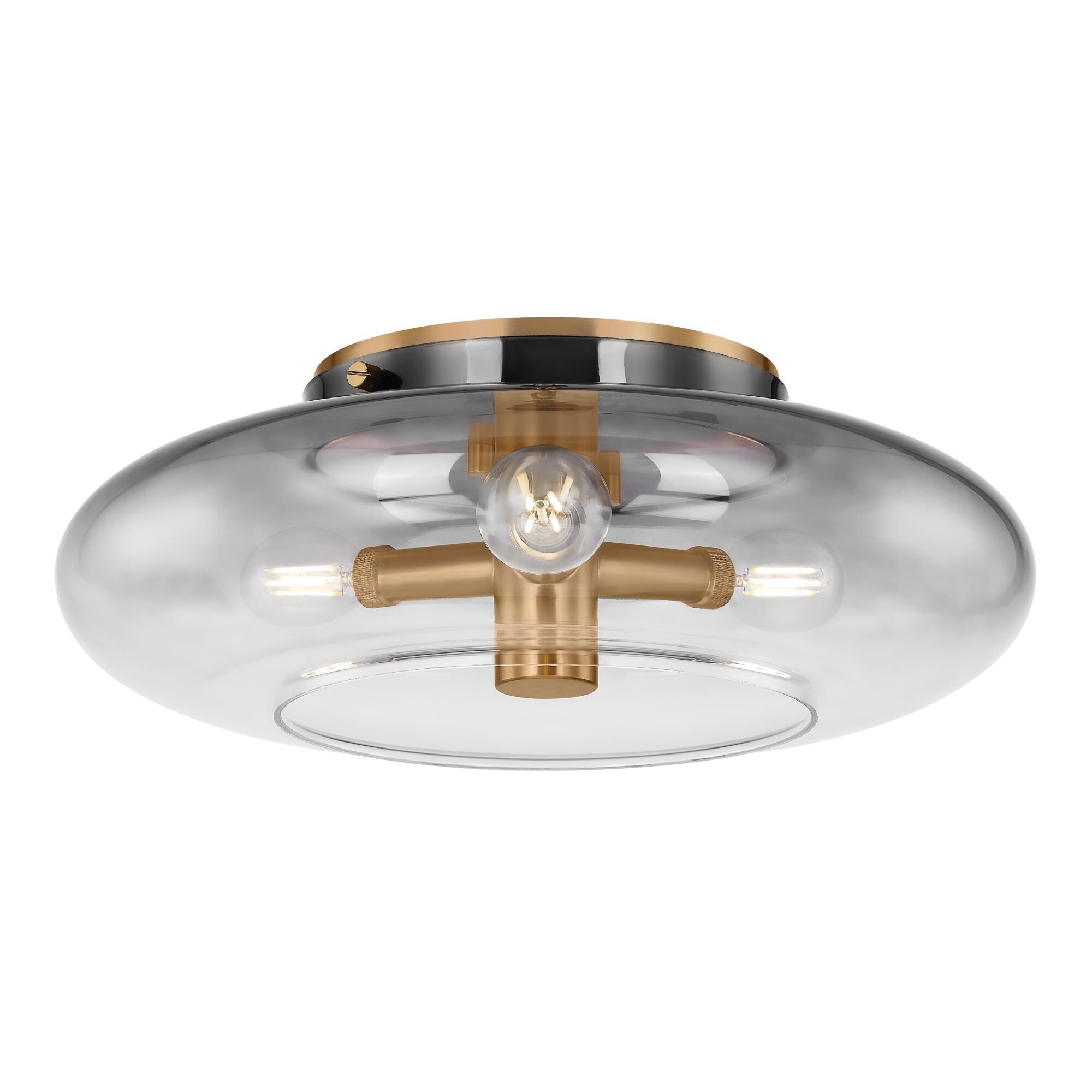 Gunner 15 Inch Flush Mount by Troy Lighting