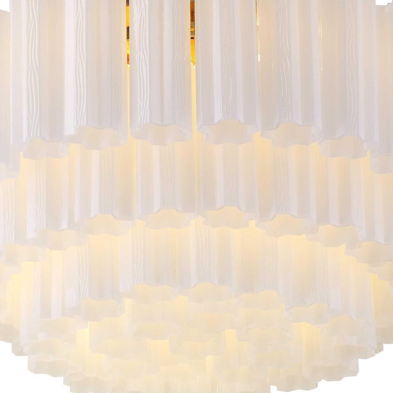 Addis 32 Inch Semi Flush Mount by Crystorama