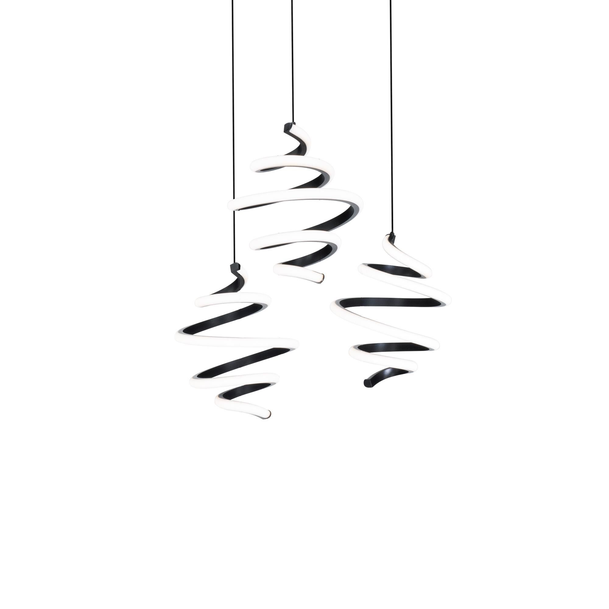 Whirl Multi Light Pendant by dweLED