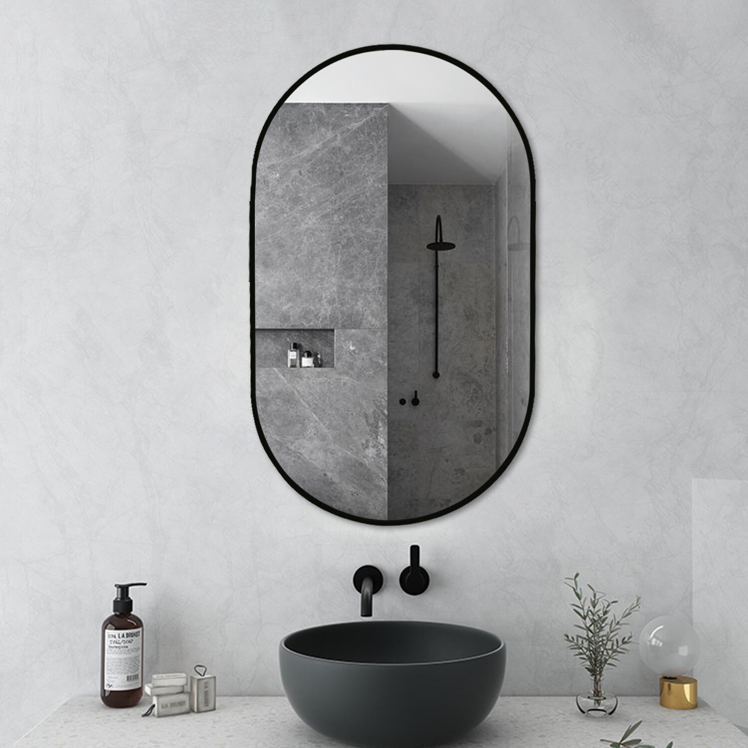En Passant Bathroom Mirrors by Decor Wonderland