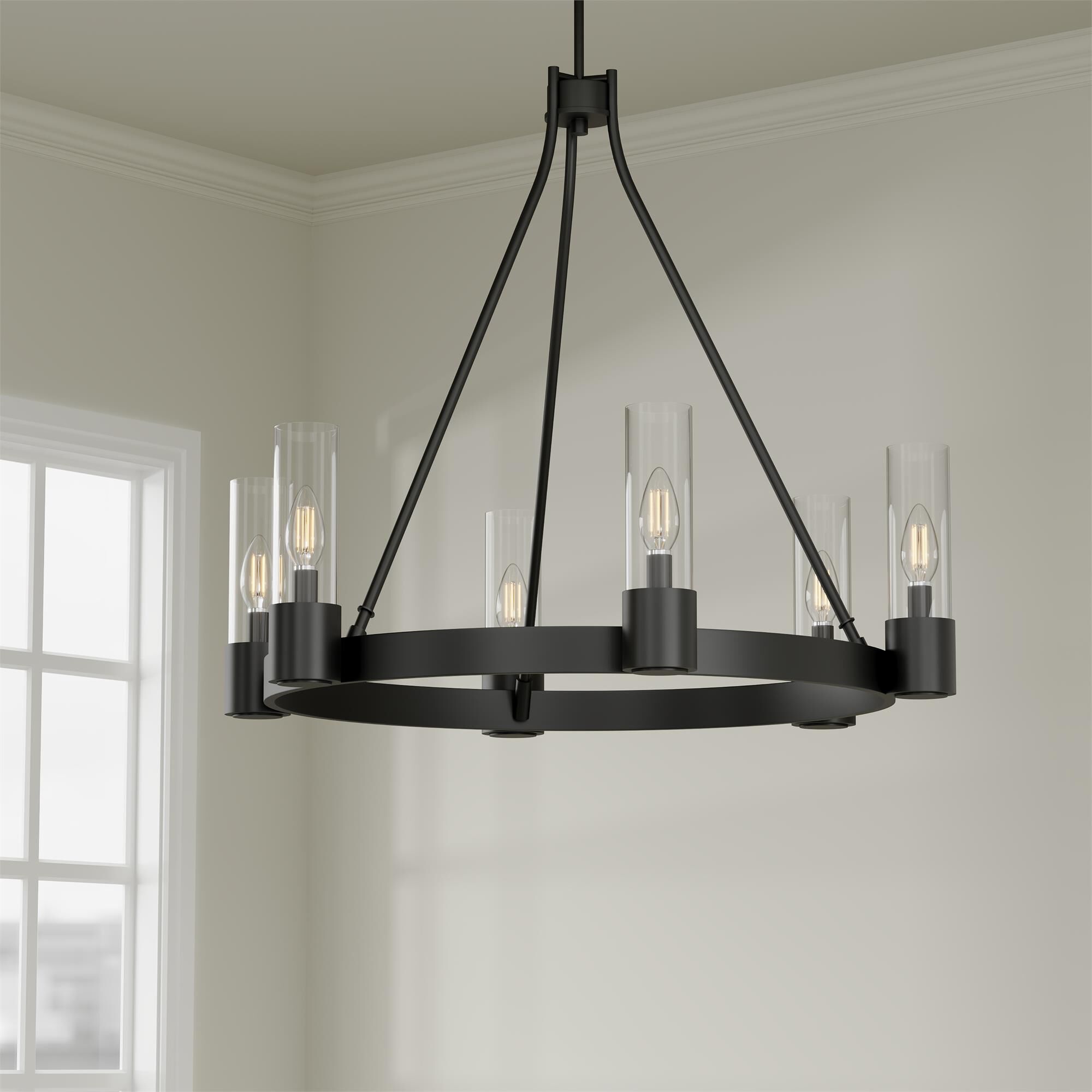 Evandrel 29 Inch Chandelier by Millennium Lighting