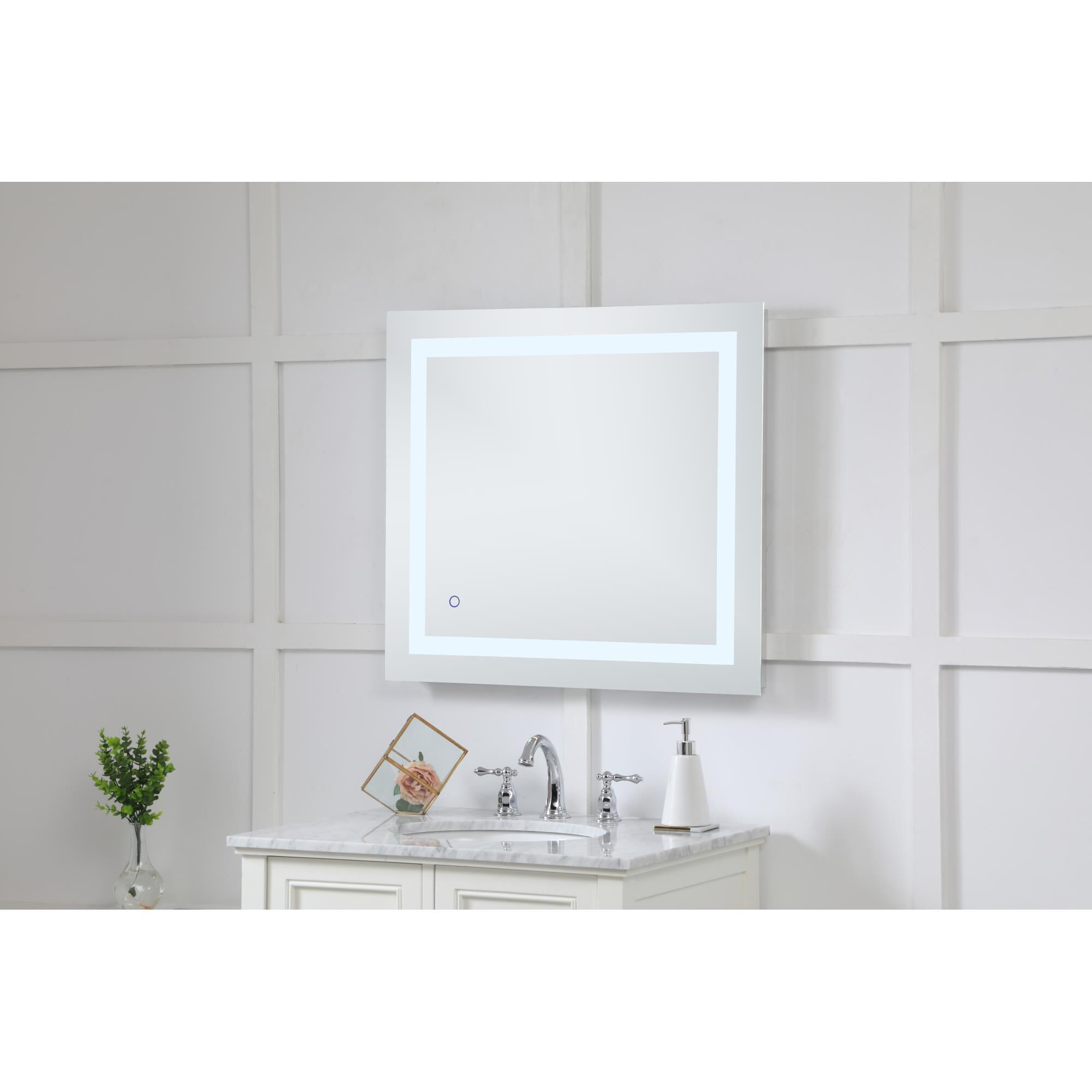 Helios LED Lighted Mirrors by Elegant Decor