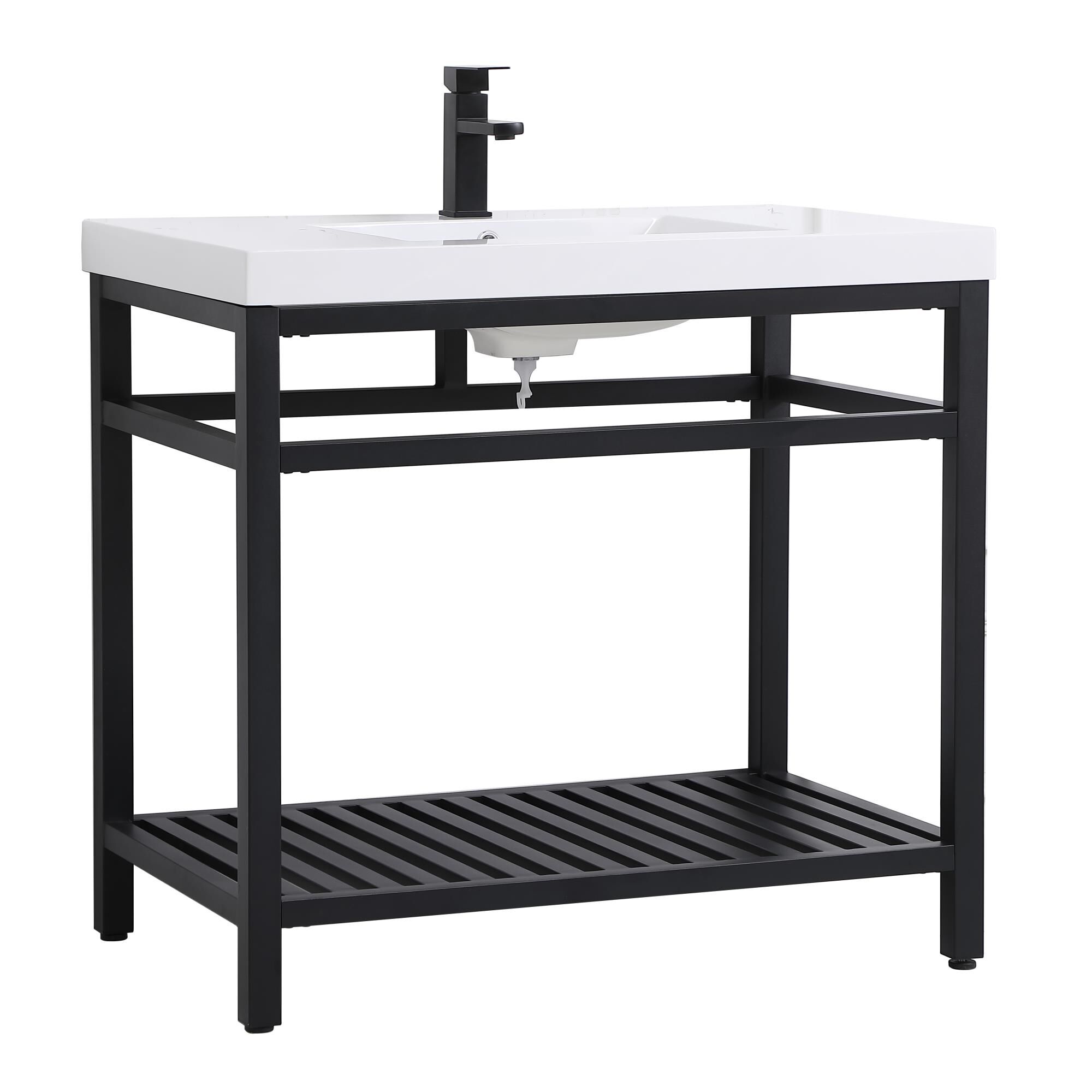 Shown in Black finish