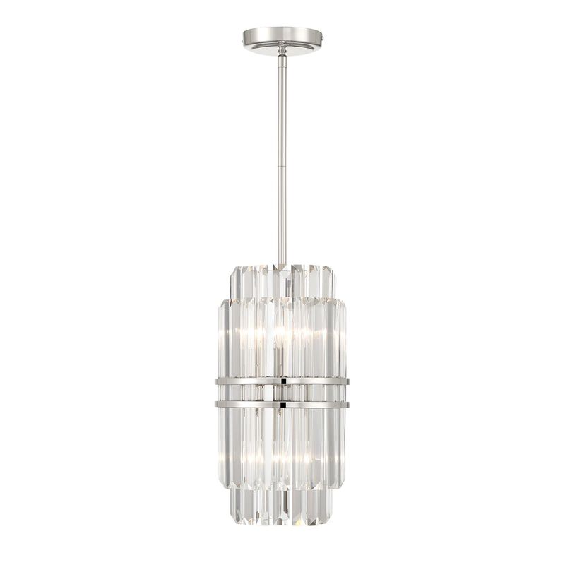 Hayes Small Lantern Pendant by Crystorama