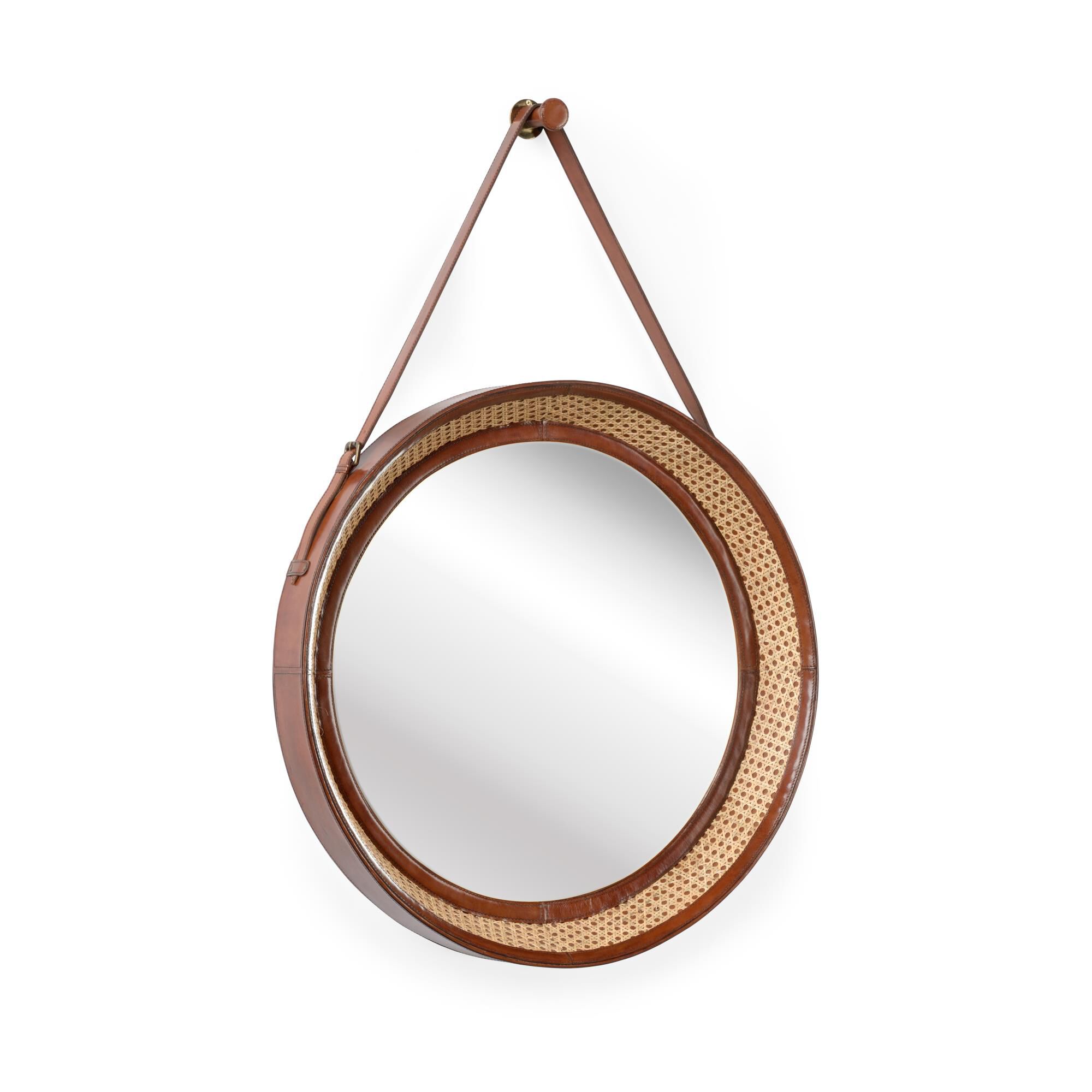 Shown in Clear/Plain/Natural/Cognac finish and Mirror/Plain glass
