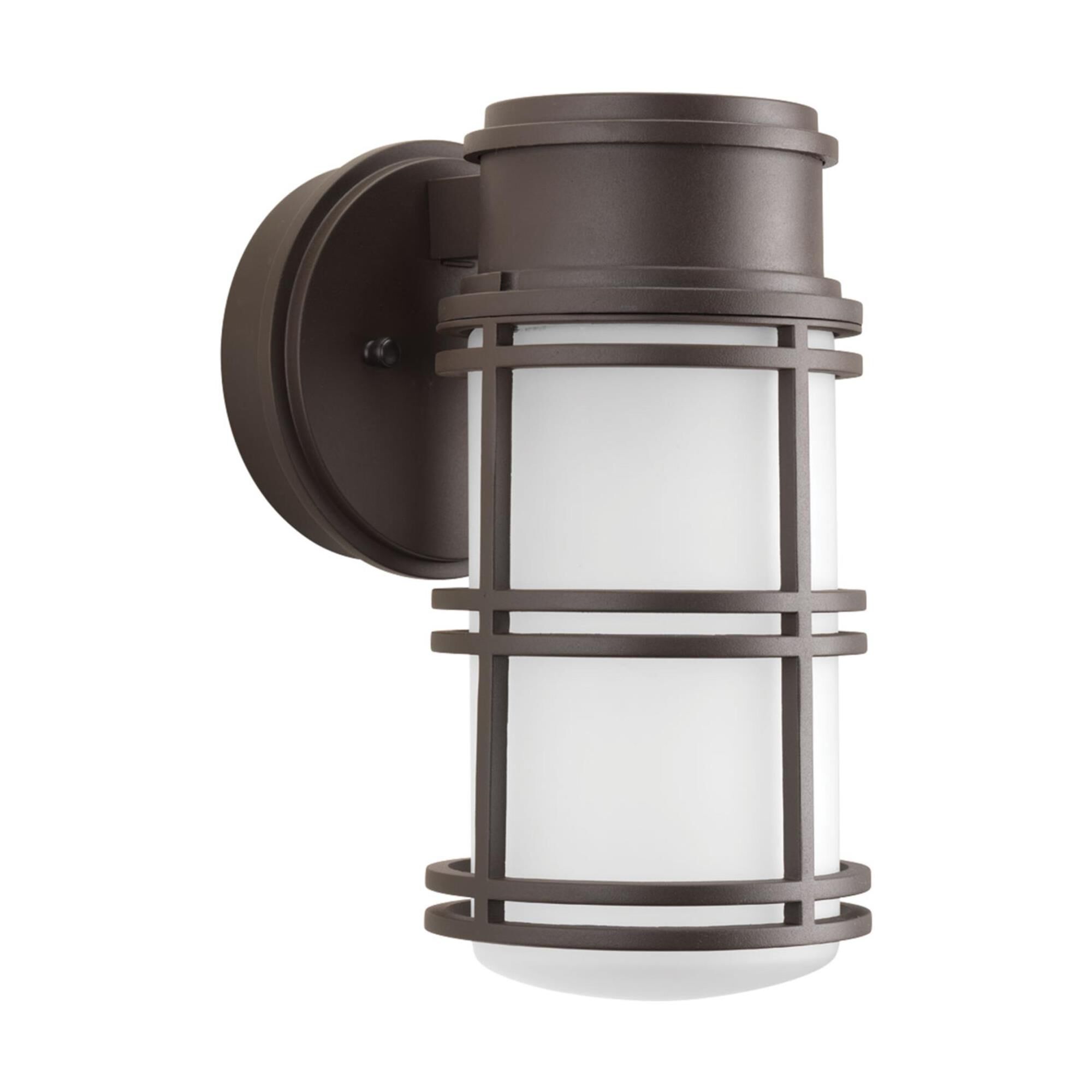 Shown in Antique Bronze finish and Etched glass