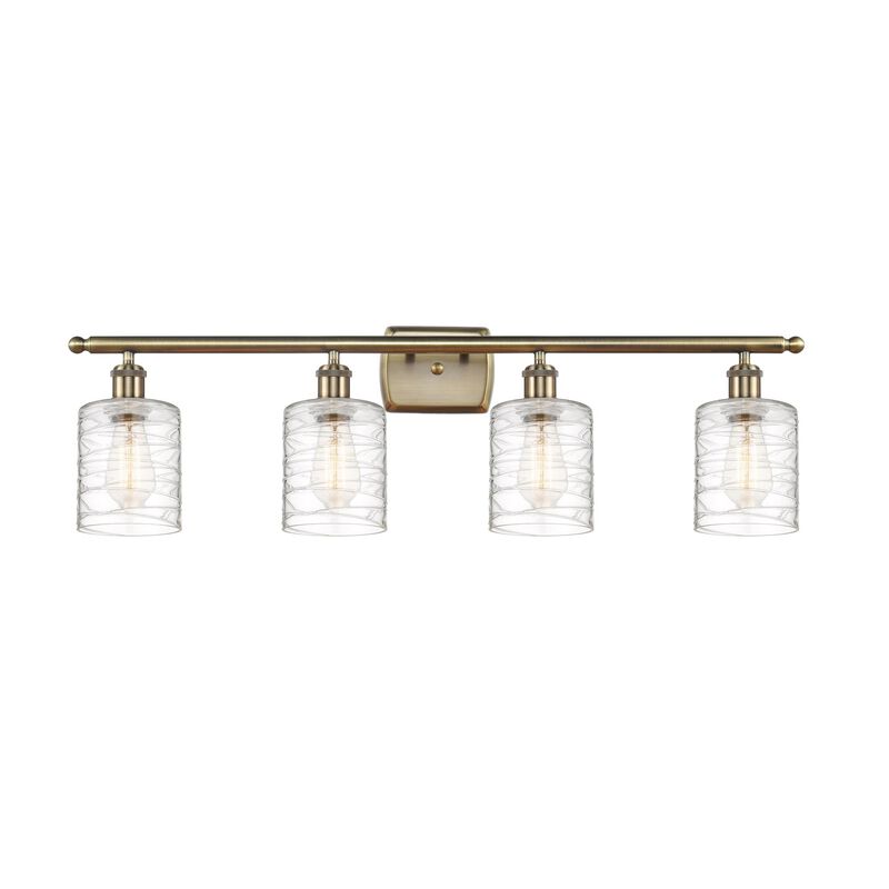 Bruno Marashlian Cobbleskill 36 Inch 4 Light Bath Vanity Light by Innovations Lighting