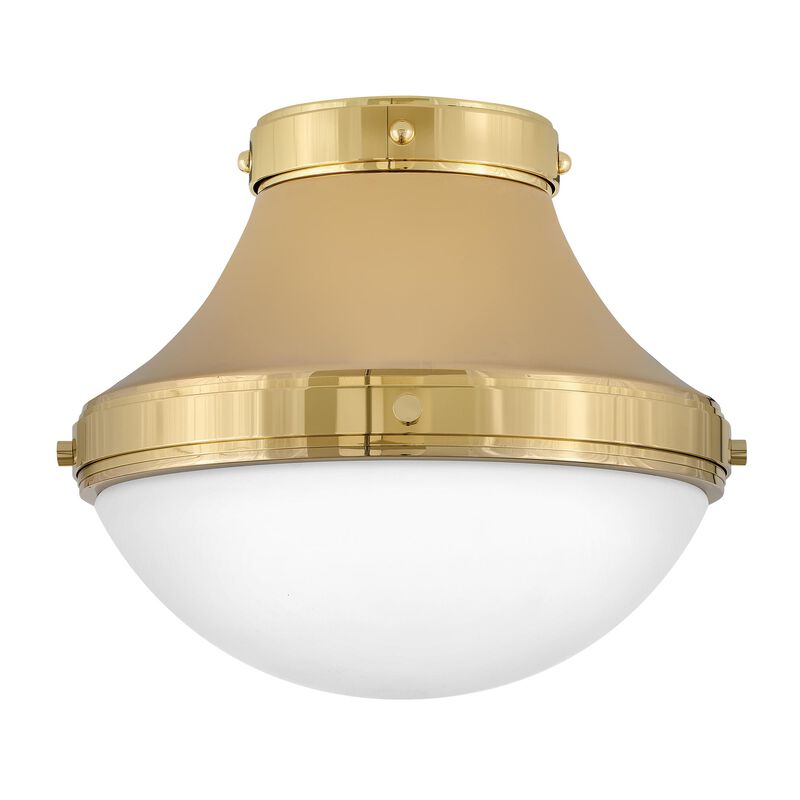 Oliver 14 Inch Flush Mount by Hinkley