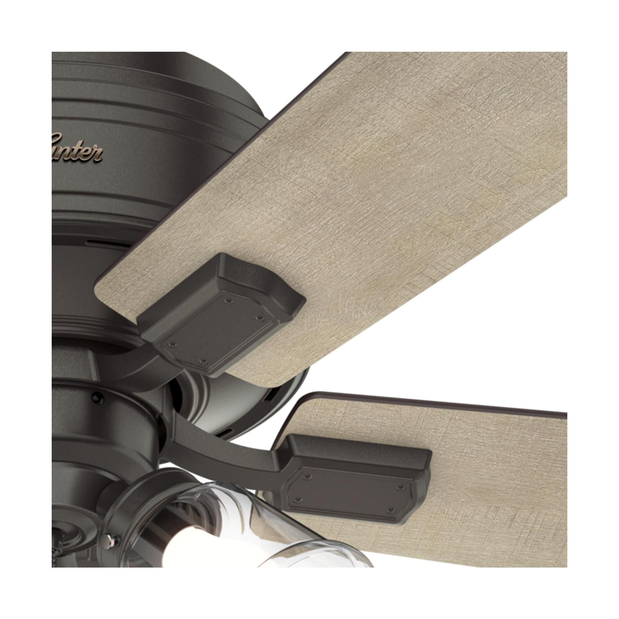 Crestfield Flush Mount Fan by Hunter Fan