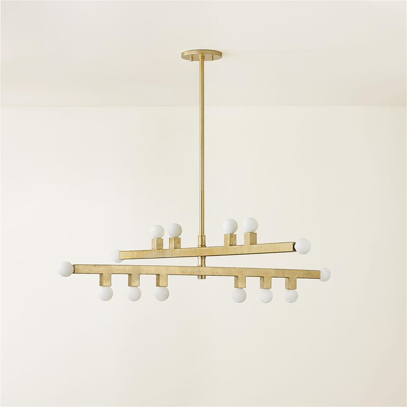 The Lifestyled Co Sutter Large Chandelier by Mitzi