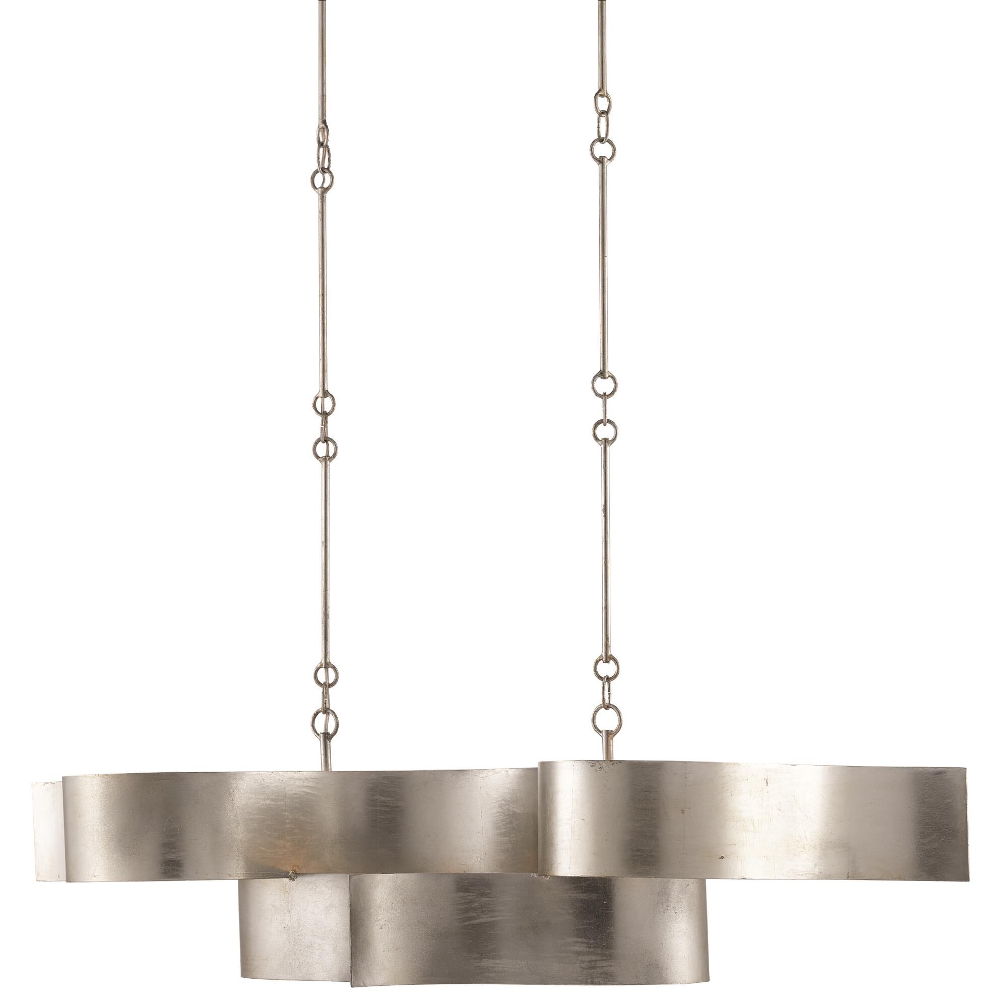 Grand Lotus 50 Inch 6 Light Linear Suspension Light by Currey and Company