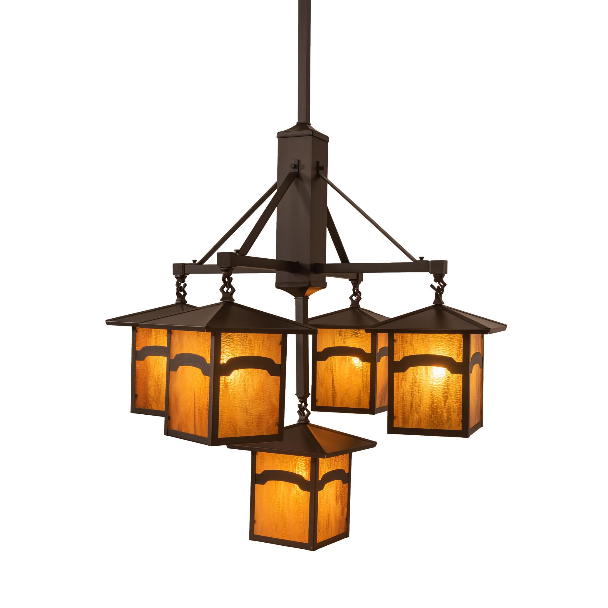 Seneca 45 Inch 5 Light Chandelier by Meyda Lighting