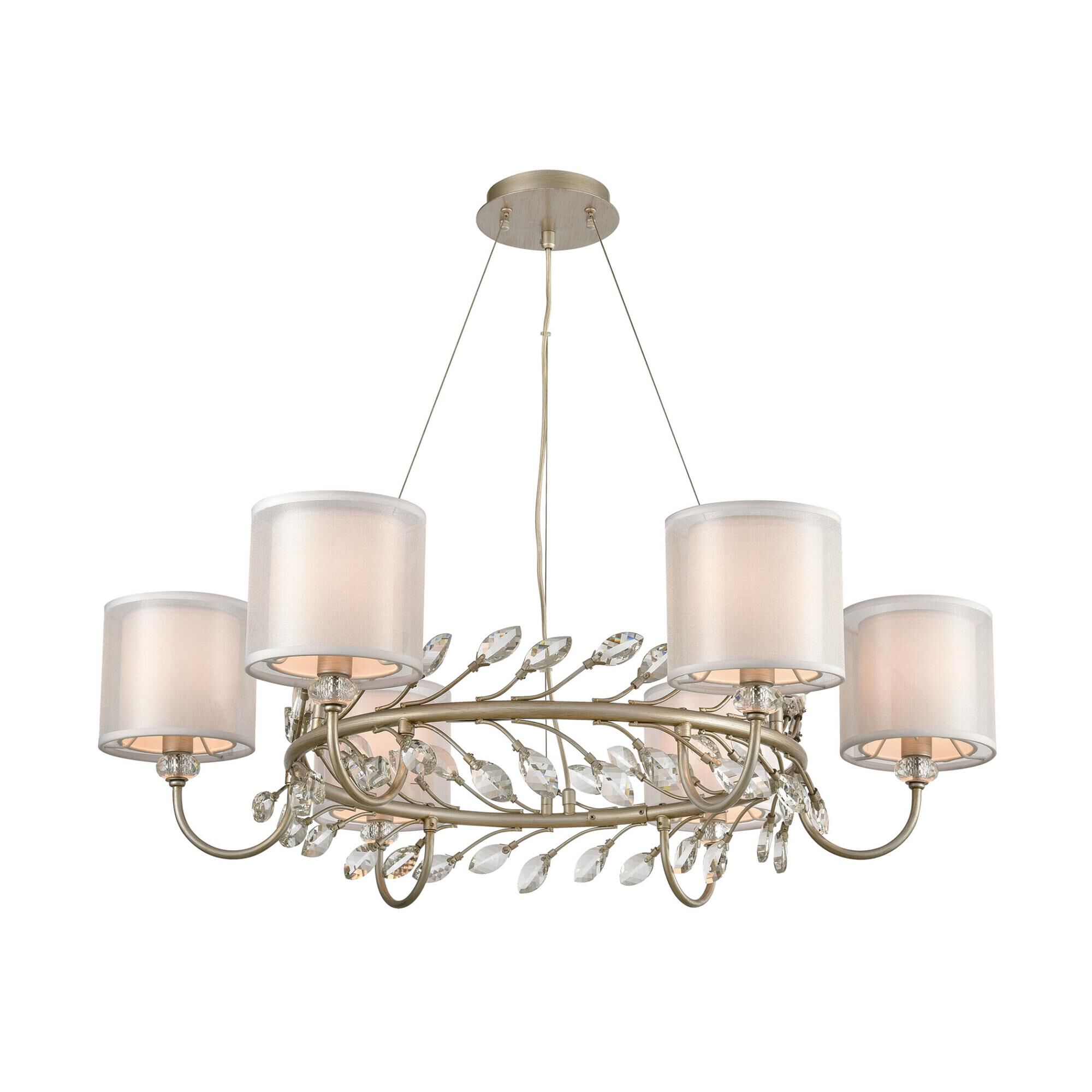 Asbury 34 Inch 6 Light Chandelier by ELK Lighting