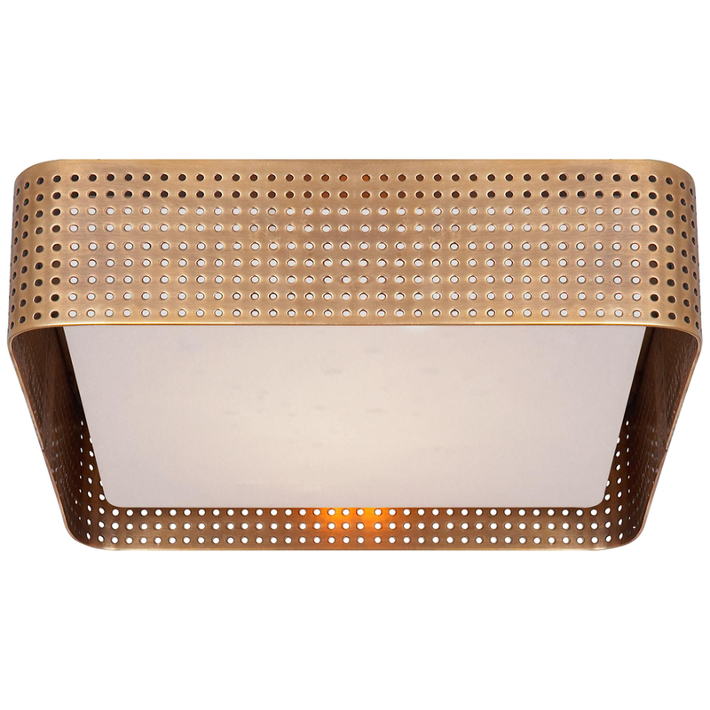 Kelly Wearstler Precision 12 Inch 2 Light Flush Mount by Visual Comfort Signature Collection