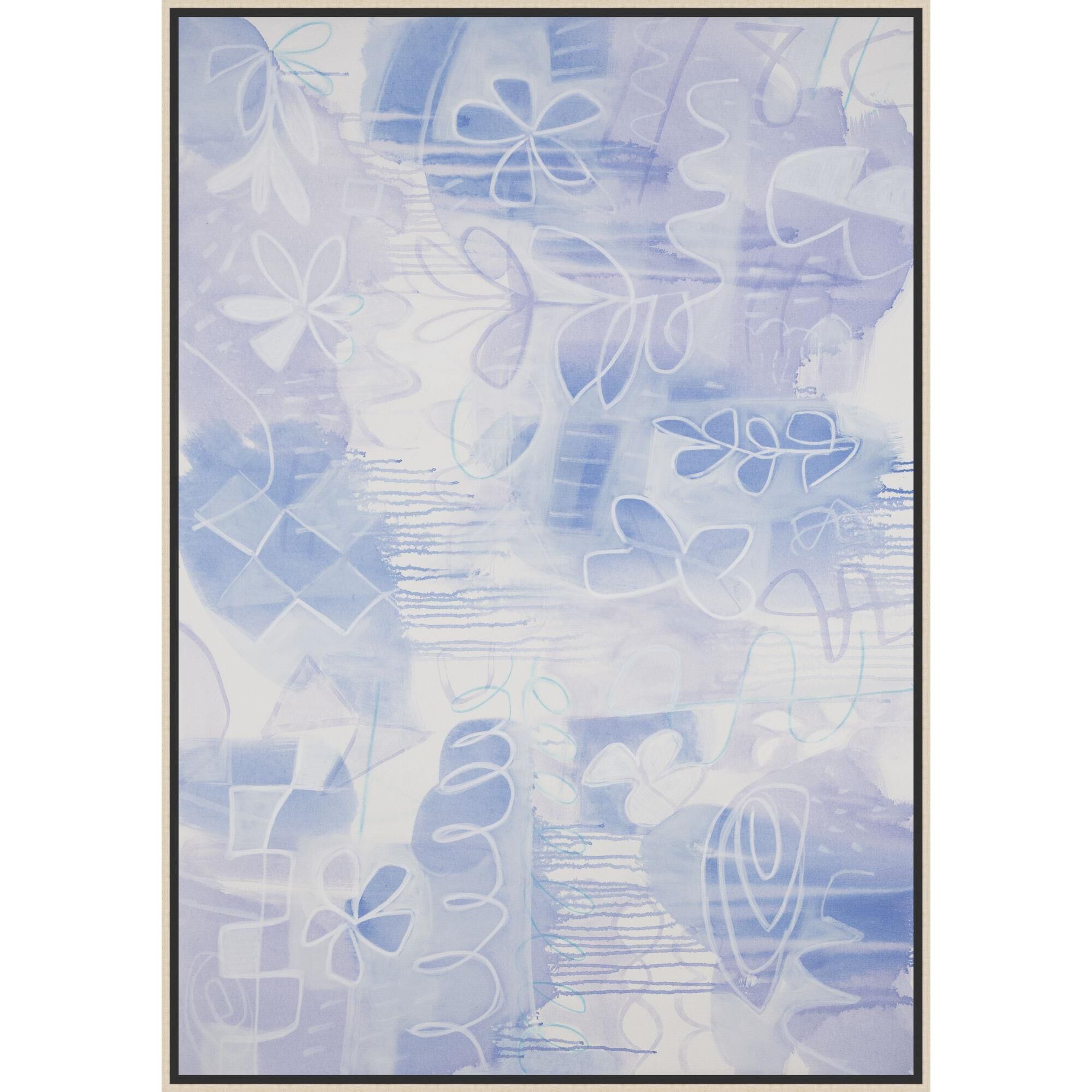 Michelle L Puddle Jumps Print by LEVEL57