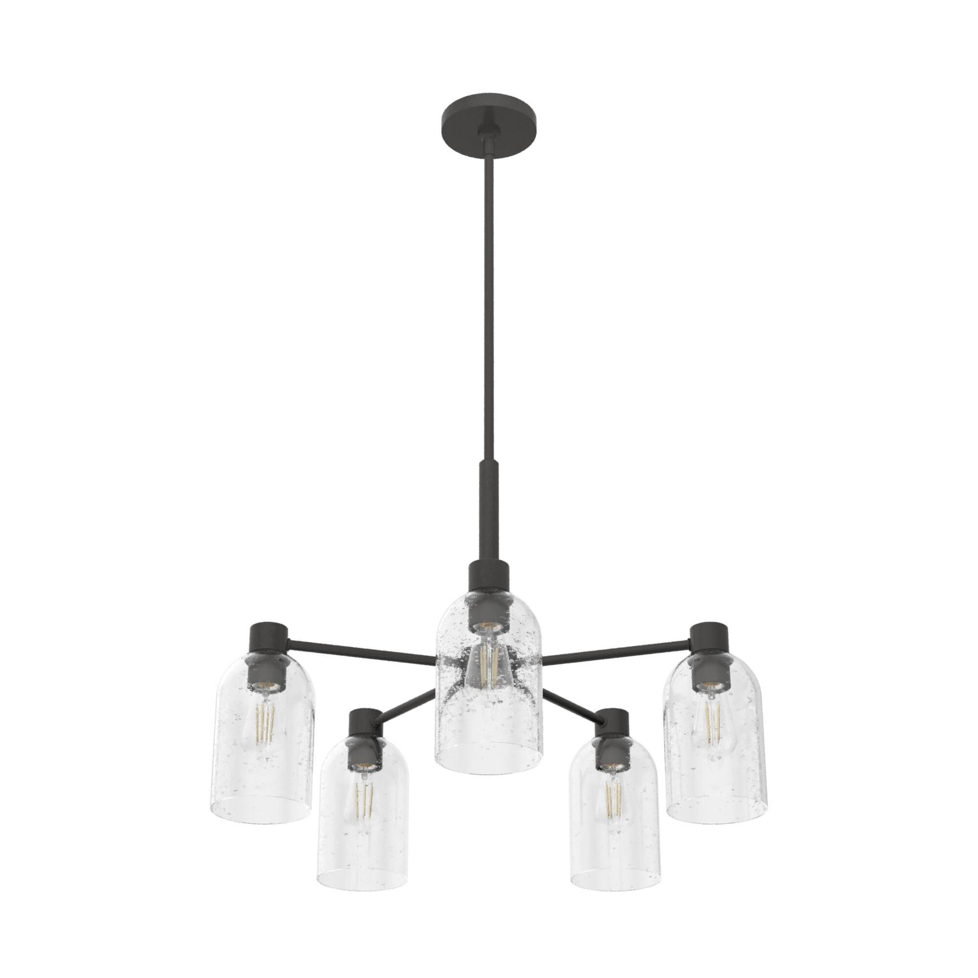 Lochemeade 26 Inch 5 Light Chandelier by Hunter Fan