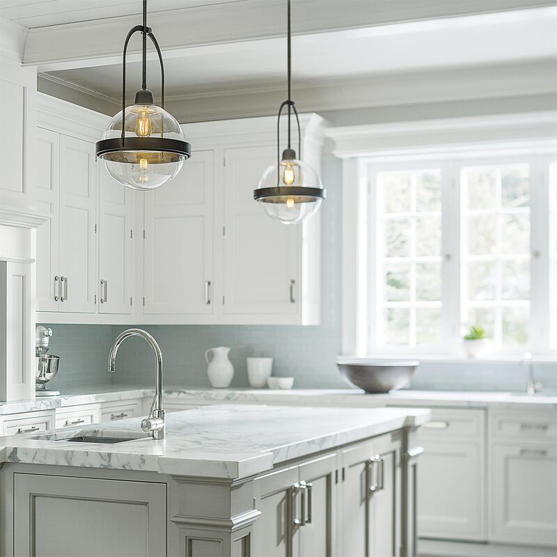 Atlas 27 Inch Pendant Light by Hubbardton Forge