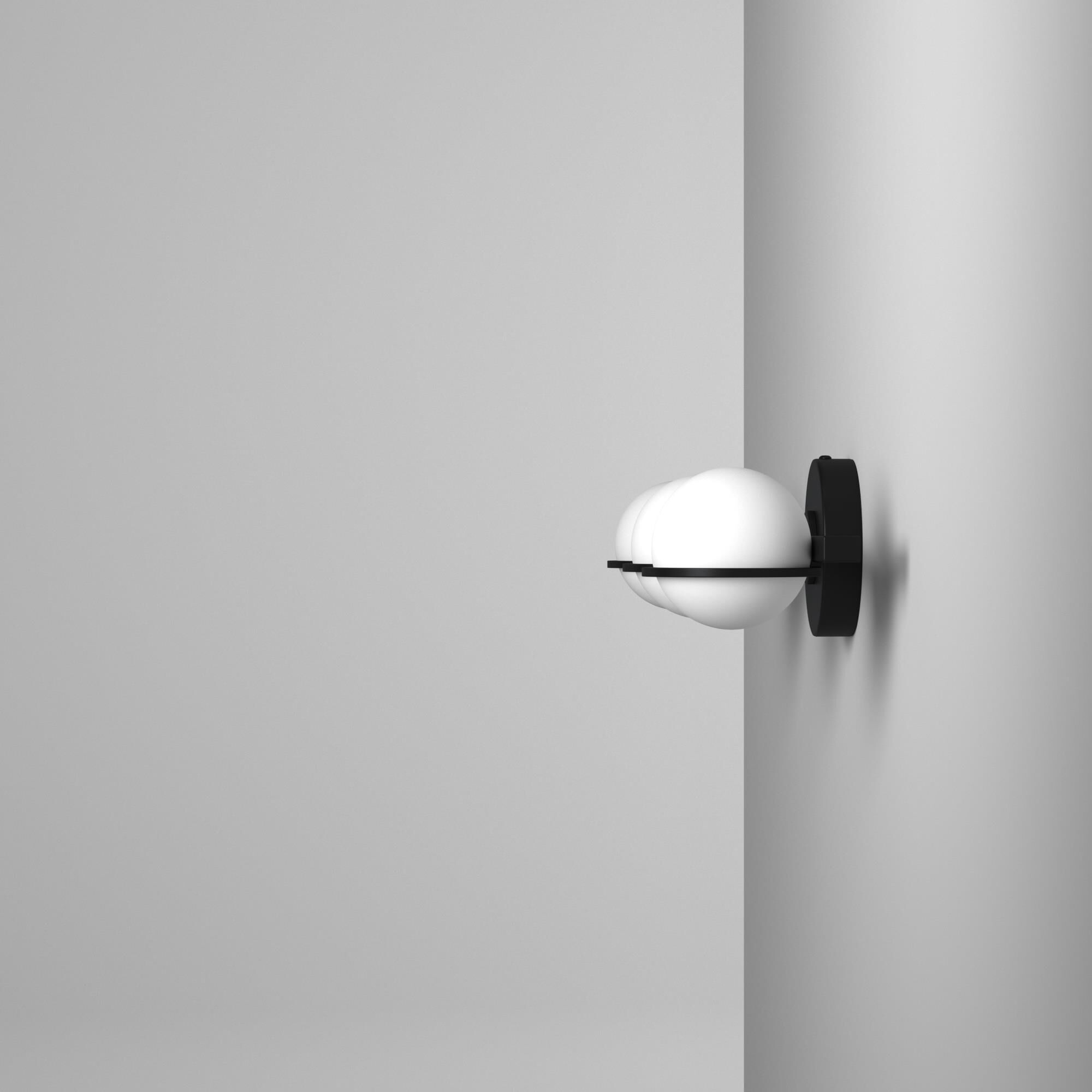 Shown in Matte Black finish and White accent