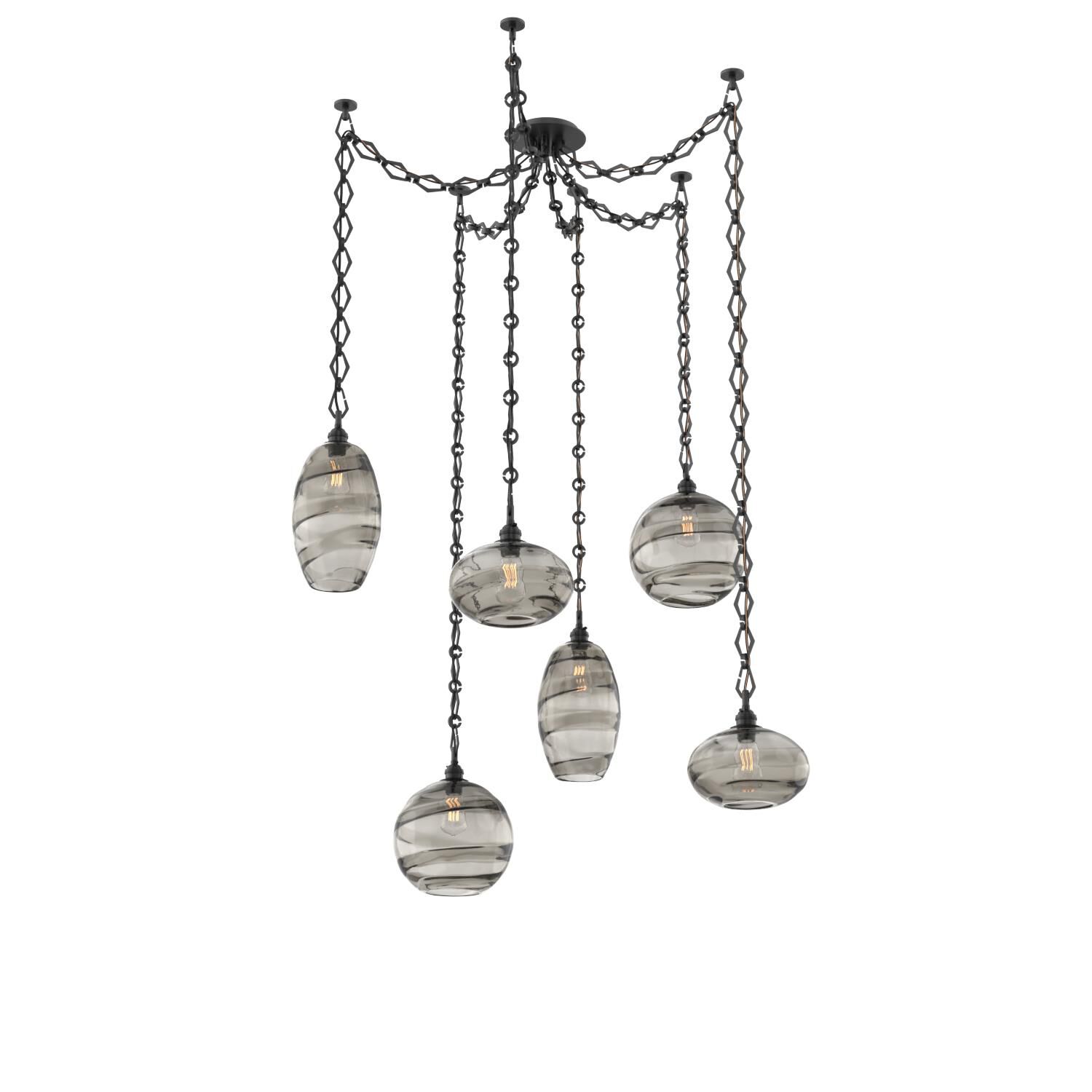 Levi Wilson Misto 16 Inch Multi Pendant Light by Hammerton Studio