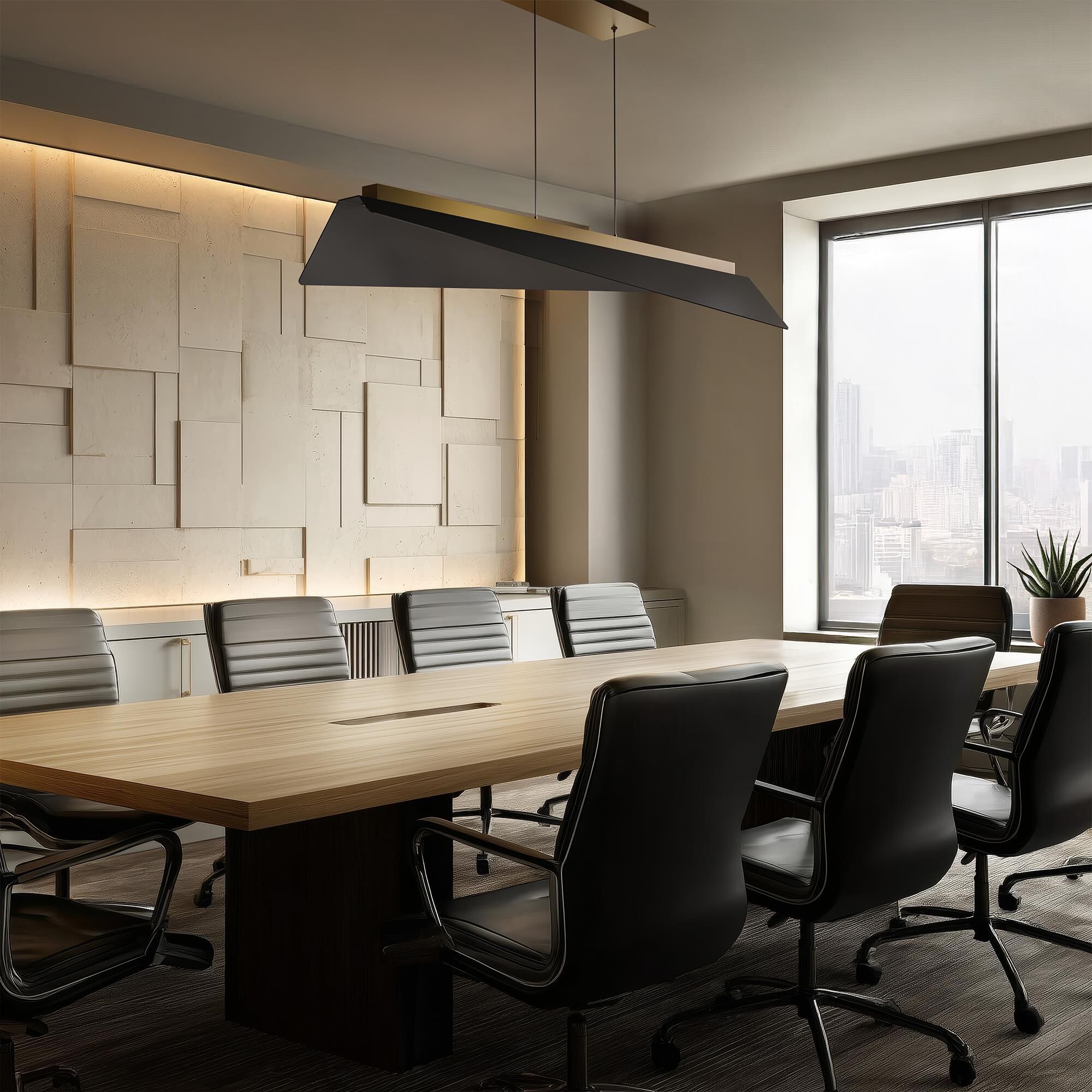 Parasail 48 Inch Linear Suspension Light by dweLED